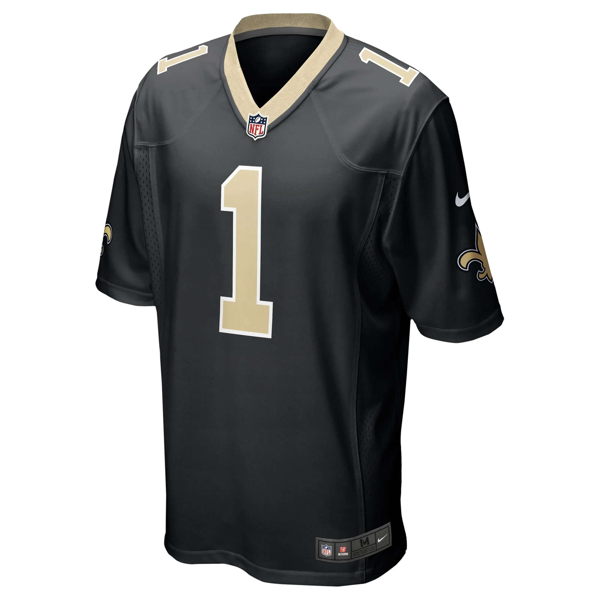 Men's Nike Alontae Taylor Black New Orleans Saints Team Game Jersey