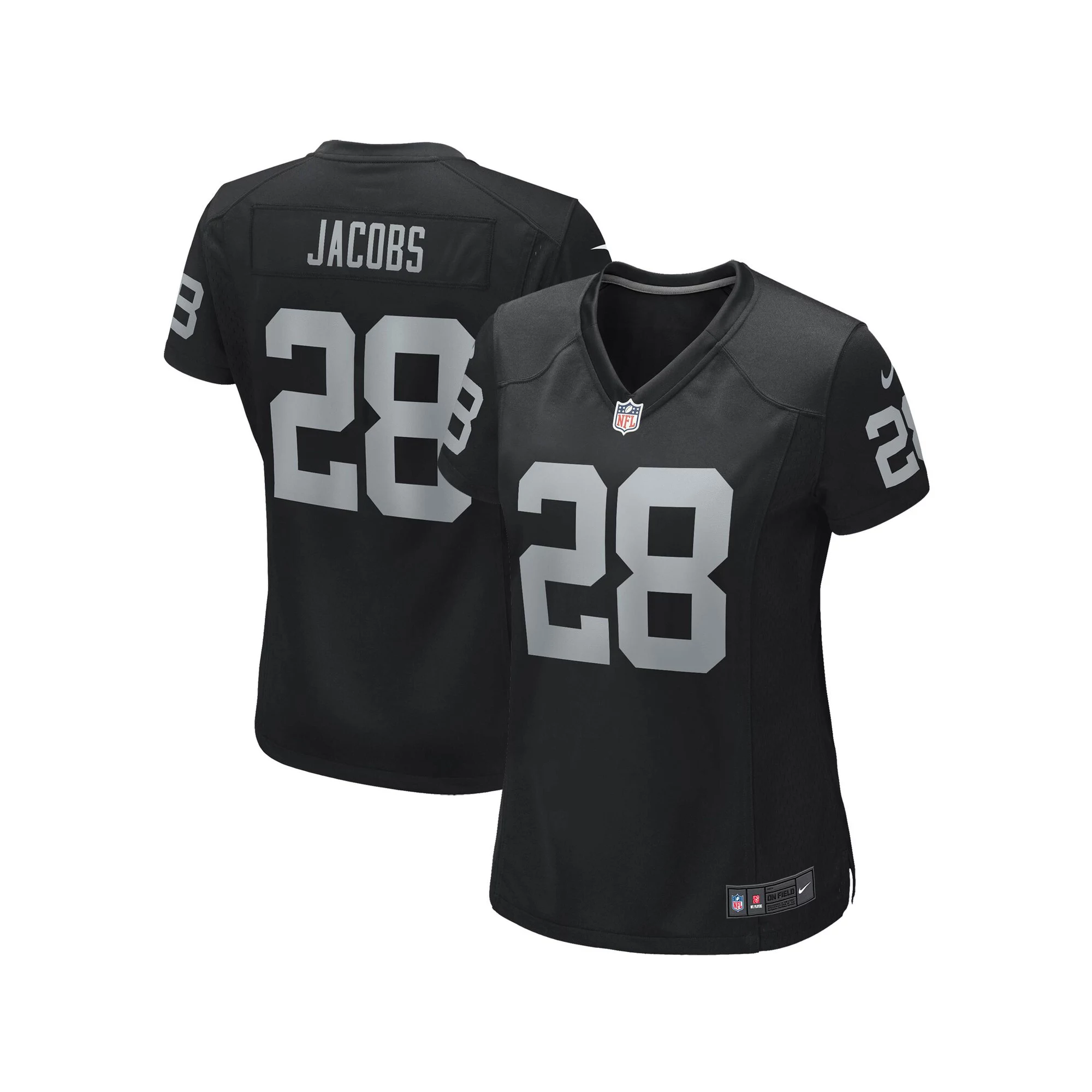 Women's Nike Josh Jacobs Black Las Vegas Raiders Game Player Jersey