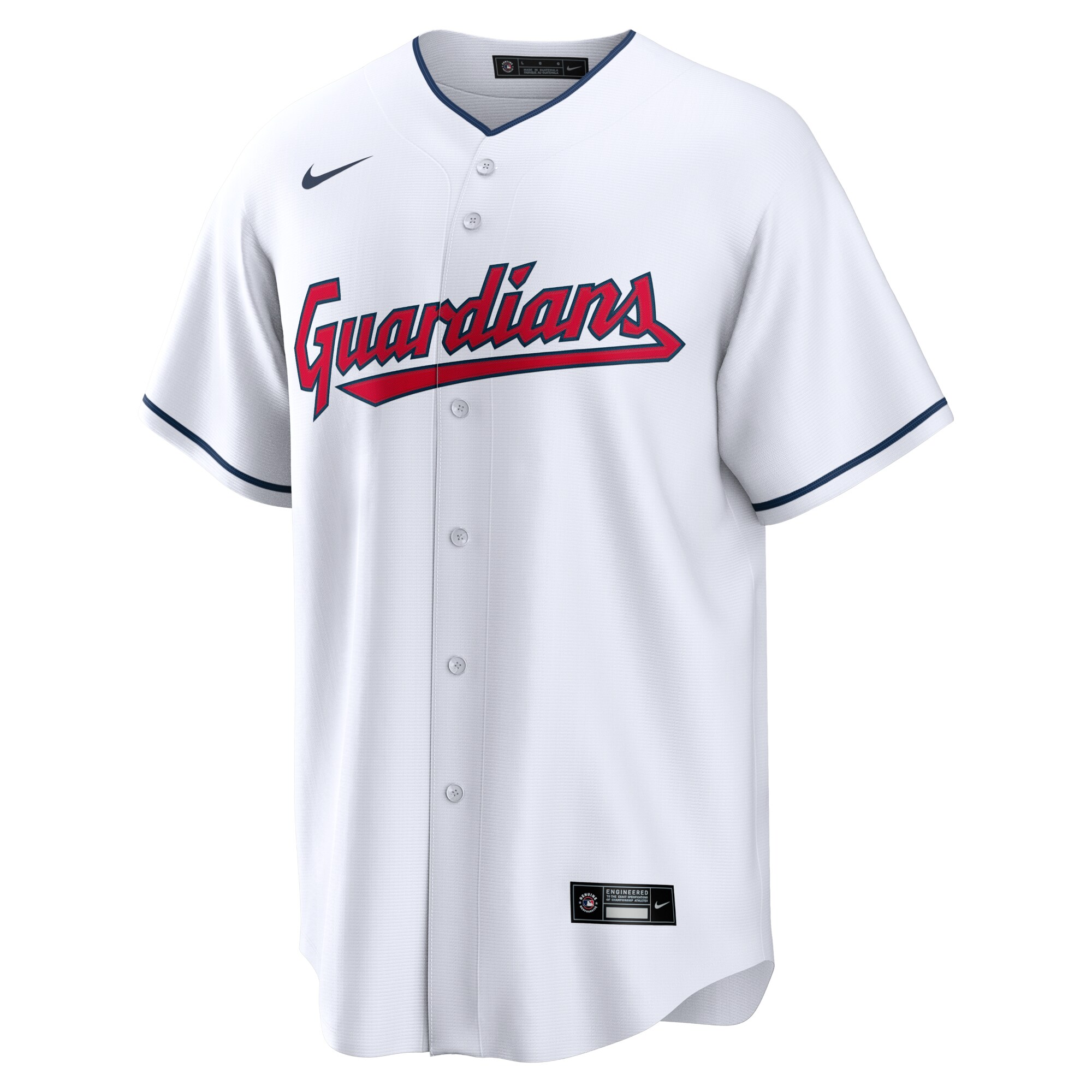 Josh Naylor Cleveland Guardians Nike Home Replica Jersey - White