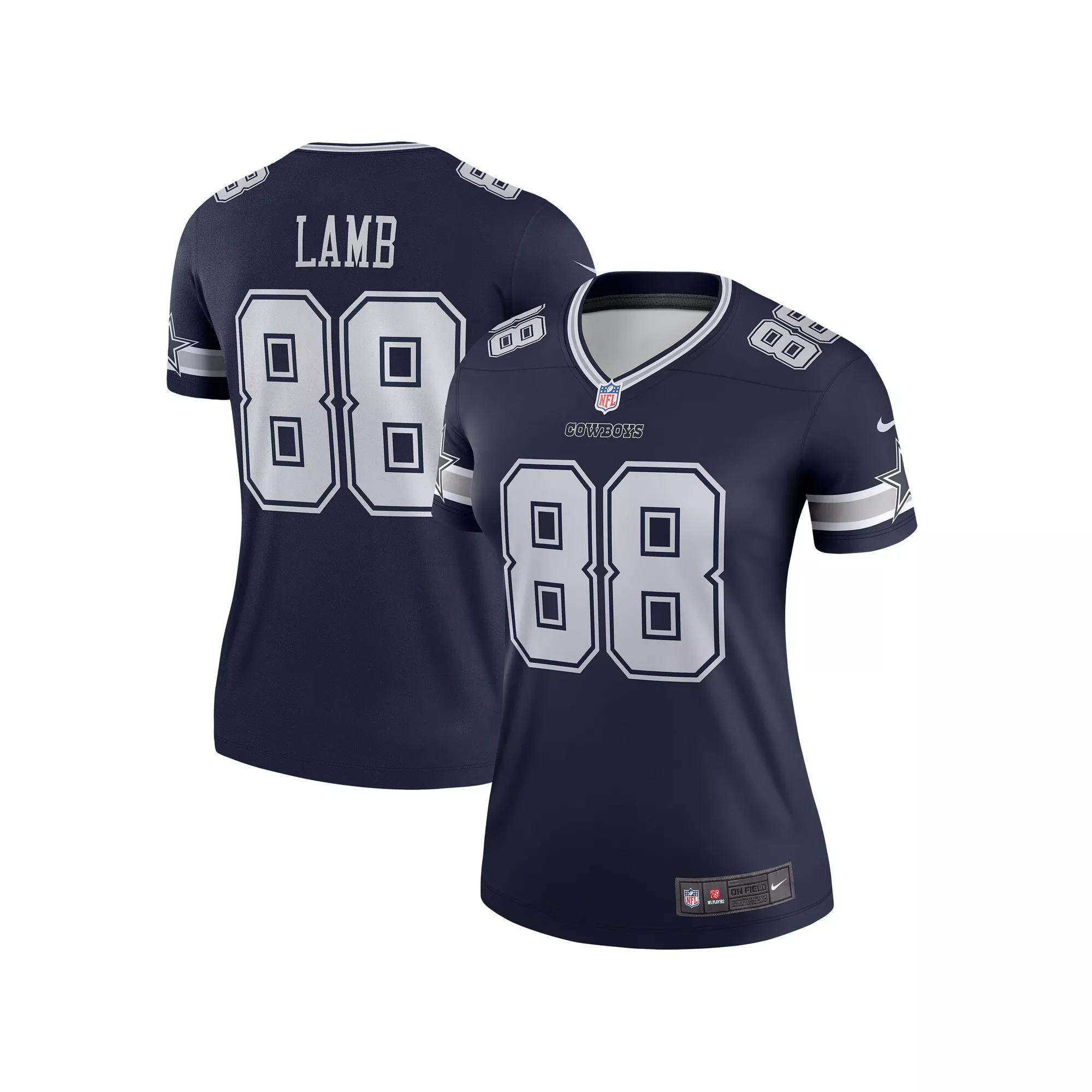 Women's Nike CeeDee Lamb Navy Dallas Cowboys Legend Jersey