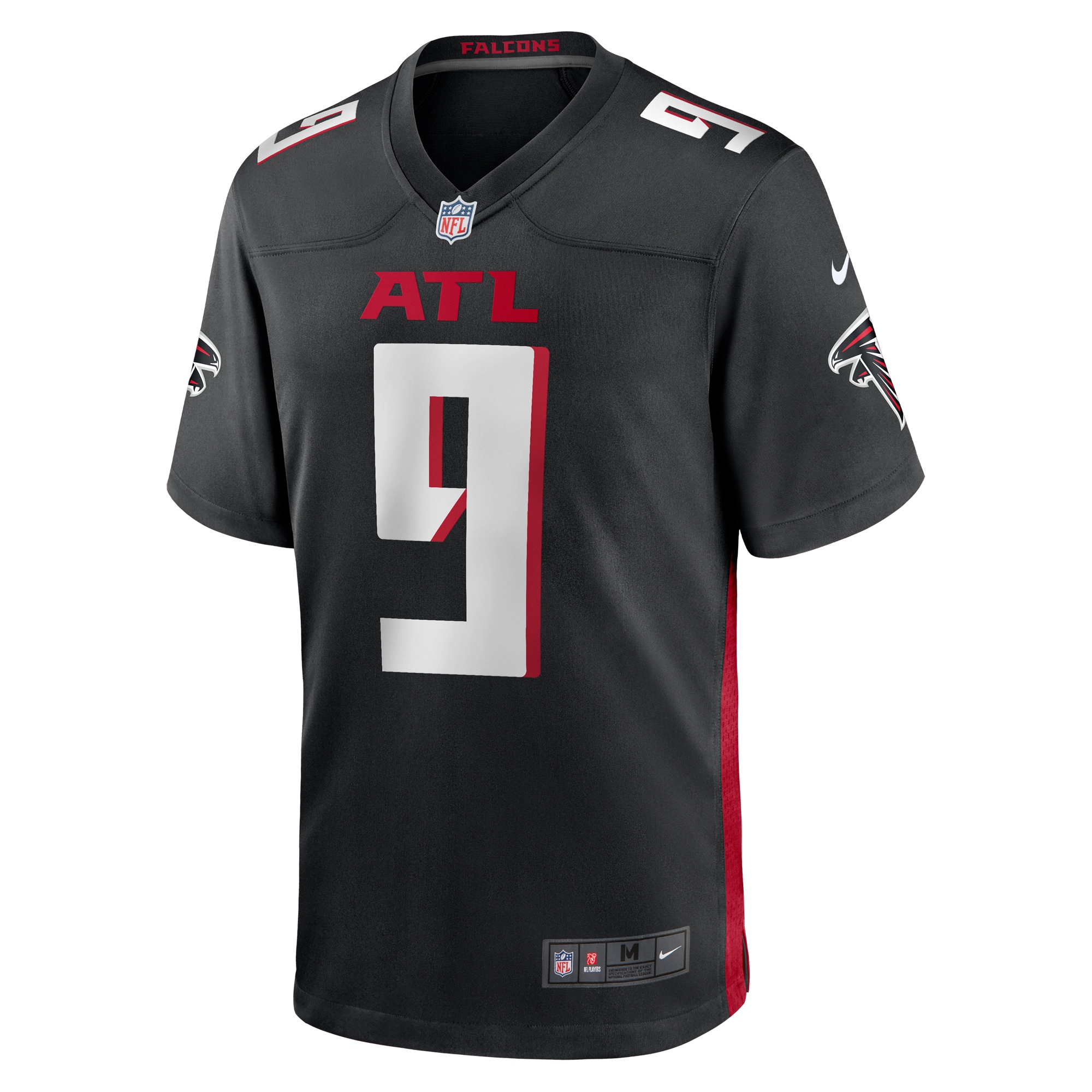 Michael Penix Jr. Atlanta Falcons Nike 2024 NFL Draft First Round Pick Player Game Jersey - Black