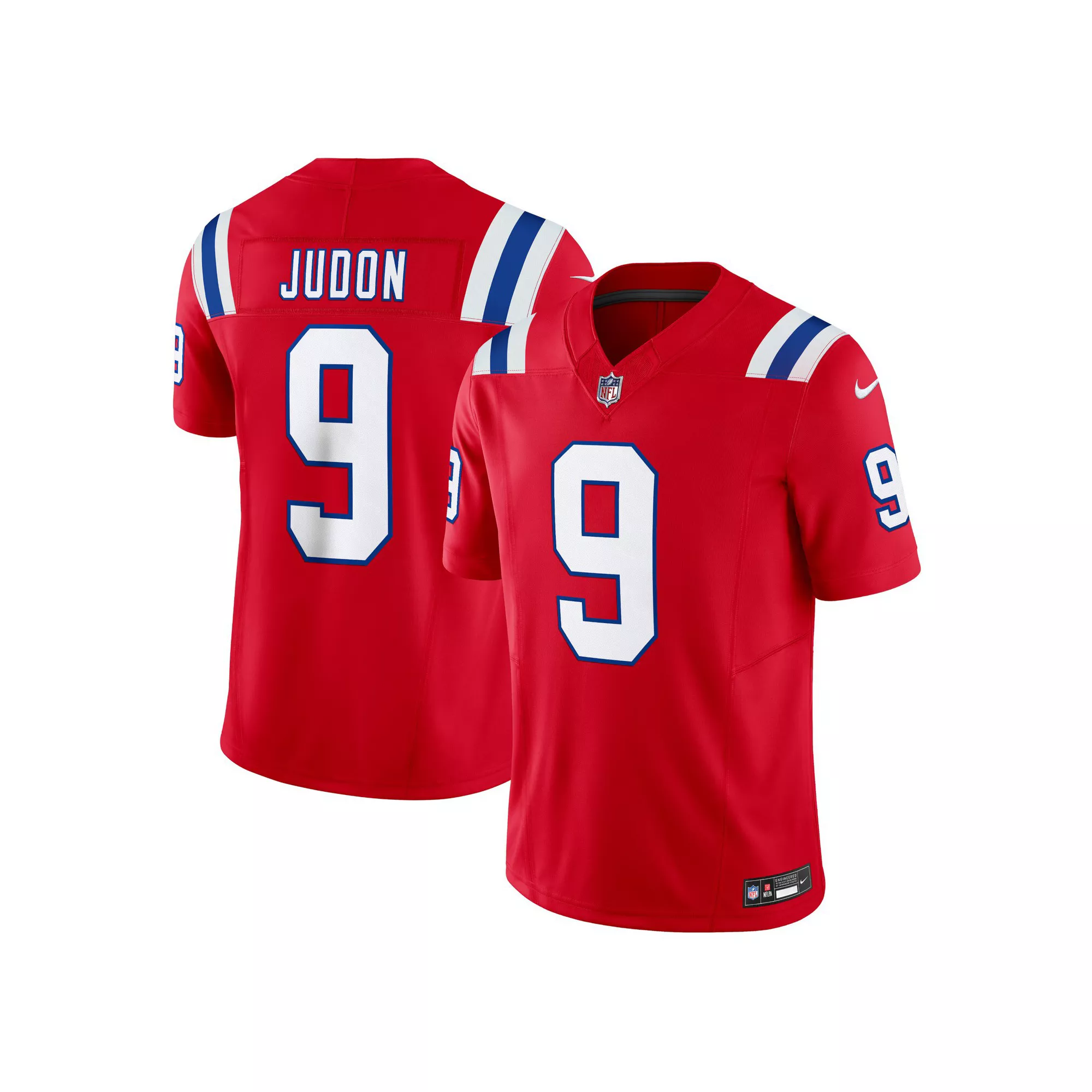 Men's Nike Matthew Judon Red New England Patriots Vapor F.U.S.E. Limited Jersey