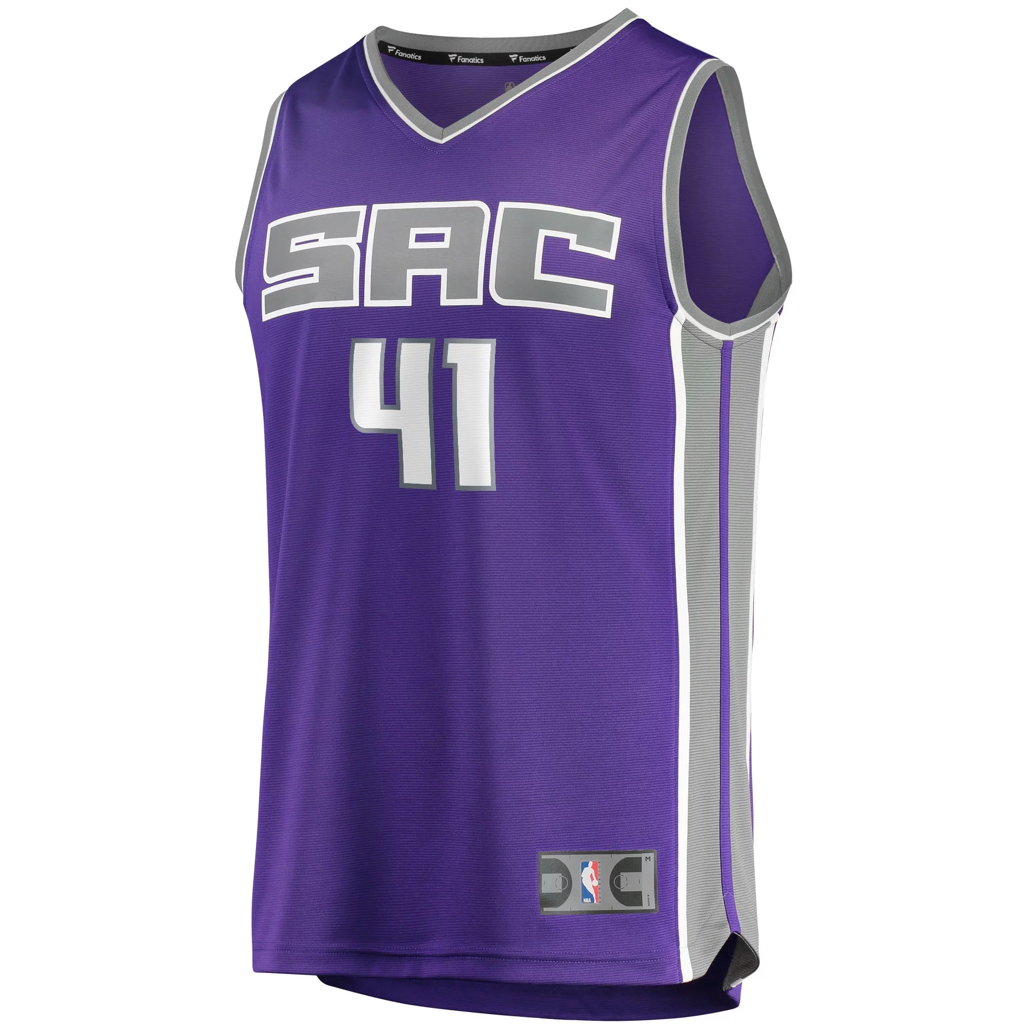 Men's Fanatics Branded Trey Lyles Purple Sacramento Kings Fast Break Replica Jersey - Icon Edition