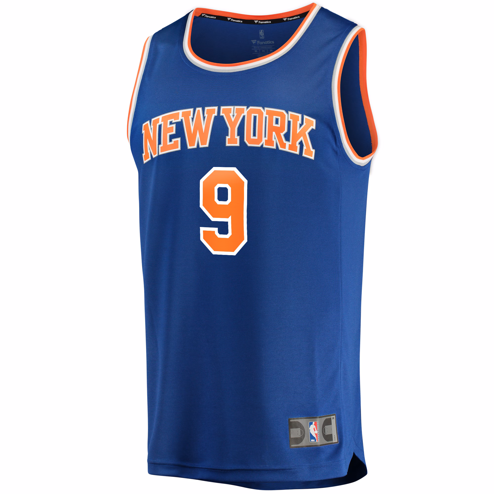 RJ Barrett New York Knicks Fanatics Replica Fast Break Jersey Blue - Icon Edition