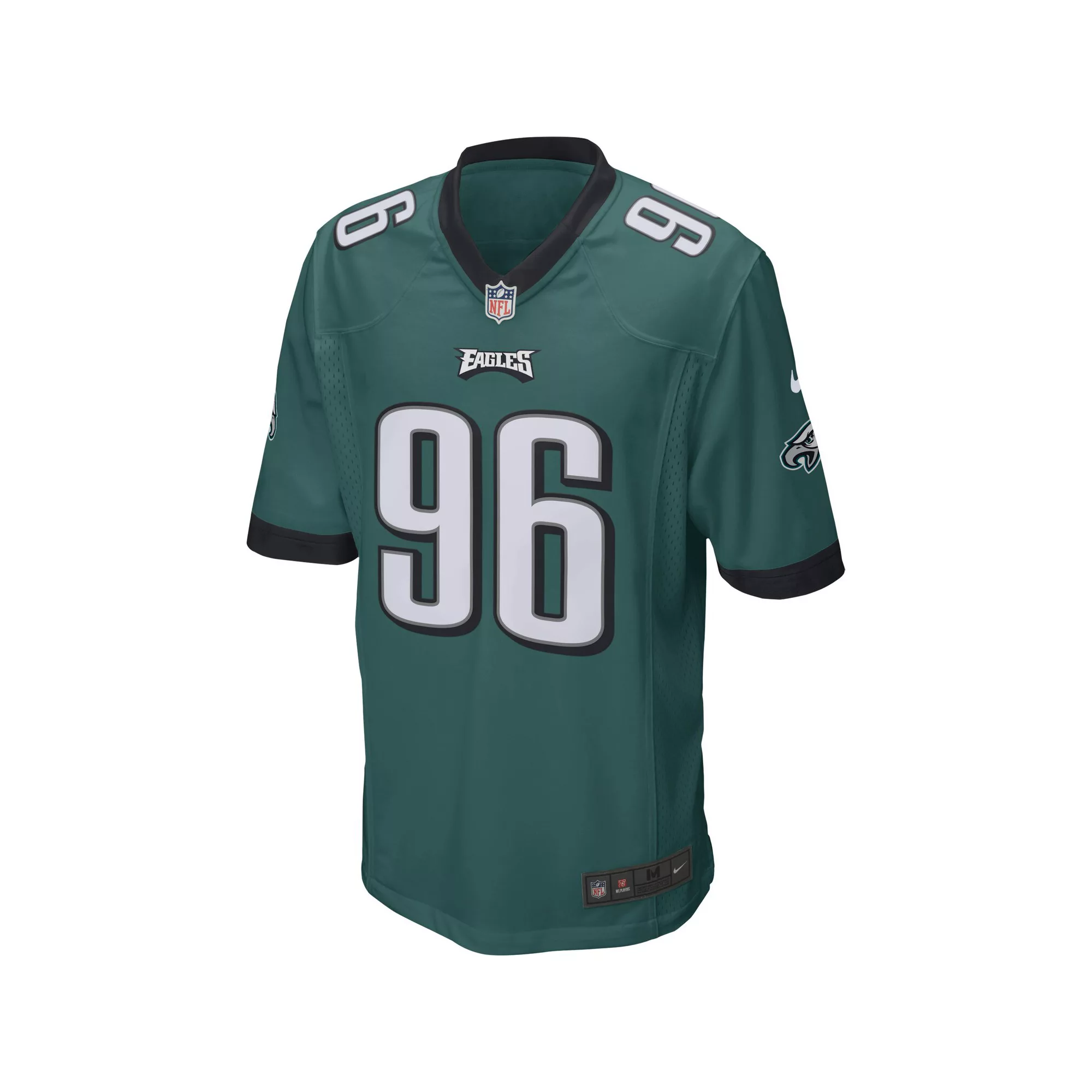 Men's Nike Derek Barnett Green Philadelphia Eagles Game Jersey