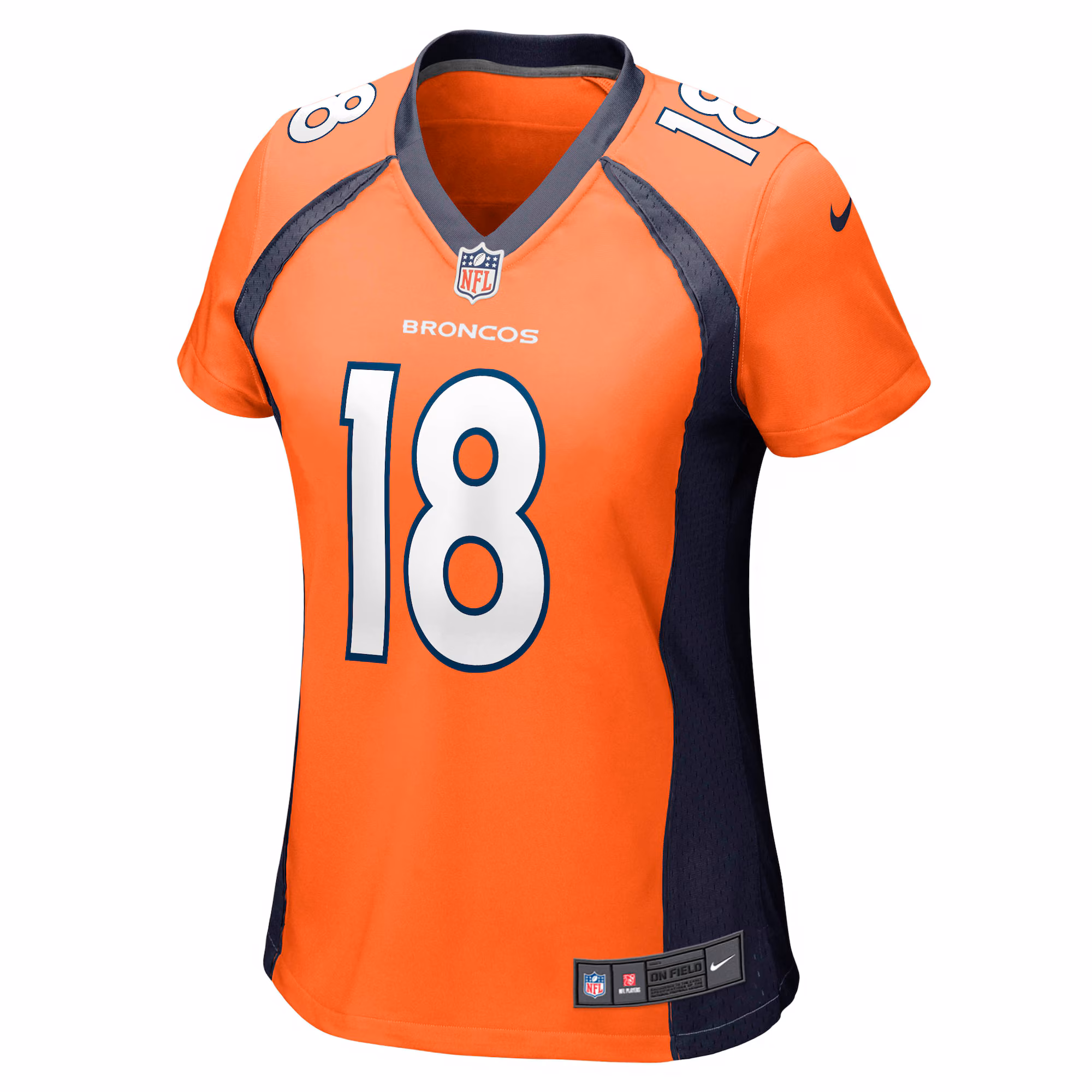 Frank Tripucka Denver Broncos Nike Women's Retired Player Jersey - Orange