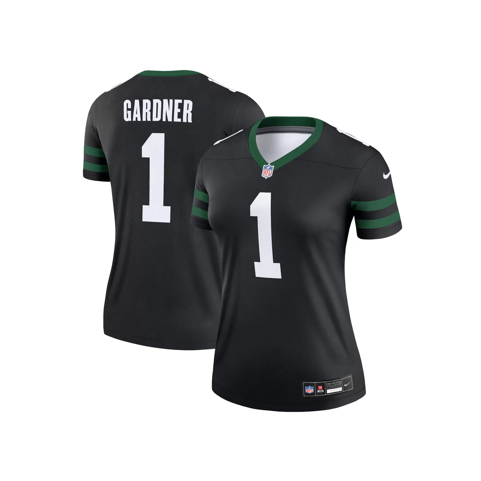 Women's Nike Ahmad Sauce Gardner Black New York Jets Legend Jersey