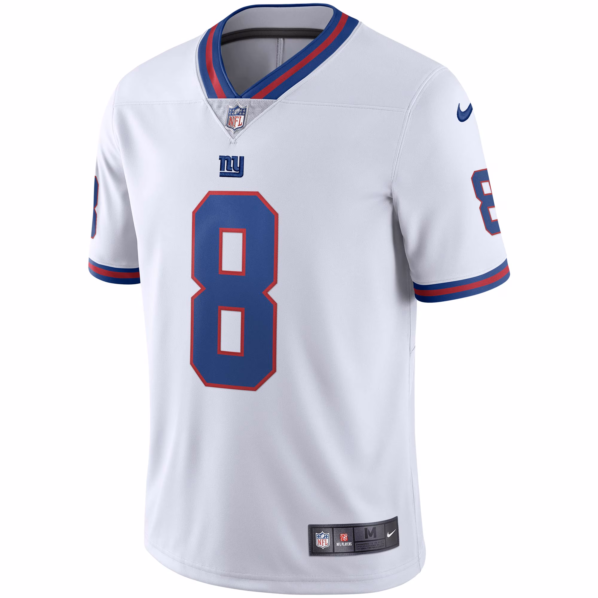 Daniel Jones New York Giants Nike Vapor Untouchable Color Rush Limited Player Jersey - White