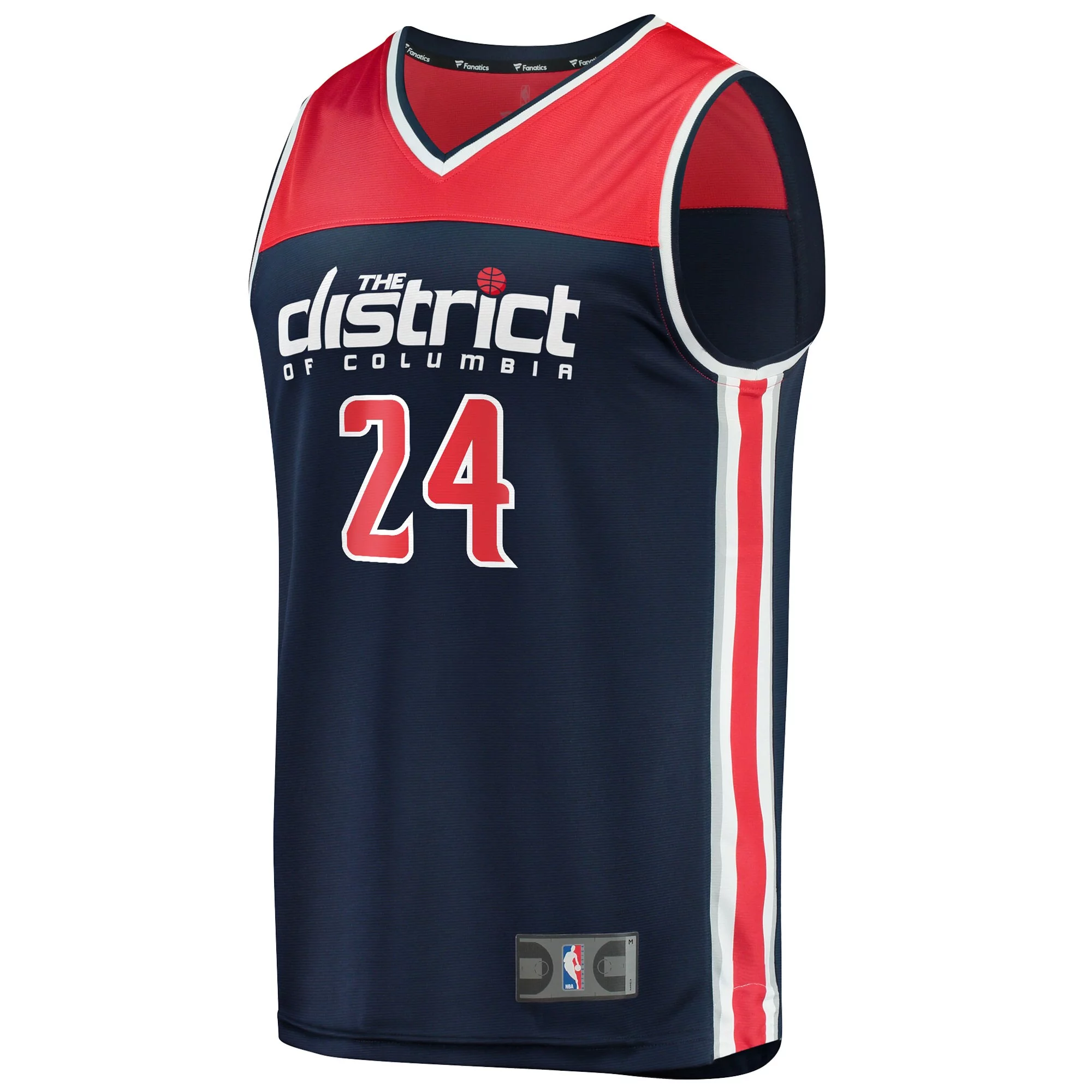 Men's Fanatics Corey Kispert Navy Washington Wizards Fast Break Replica Player Jersey - Statement Edition