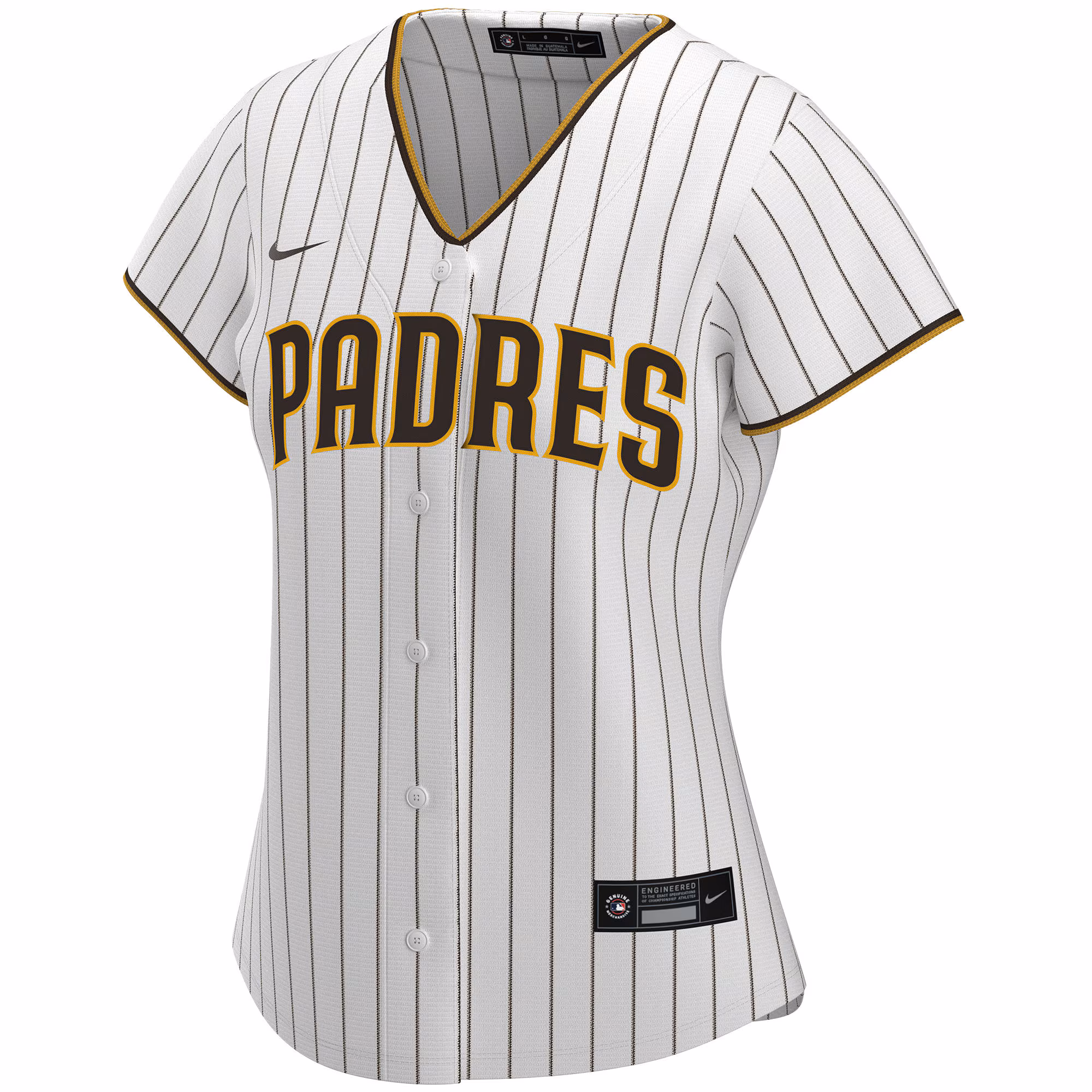 San Diego Padres Nike Women's Home Replica Custom Jersey - White