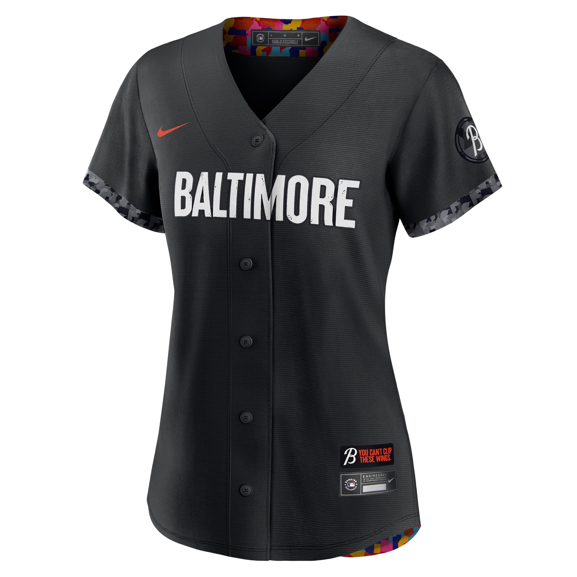 Women's Nike Cal Ripken Jr. Black Baltimore Orioles City Connect Replica Player Jersey