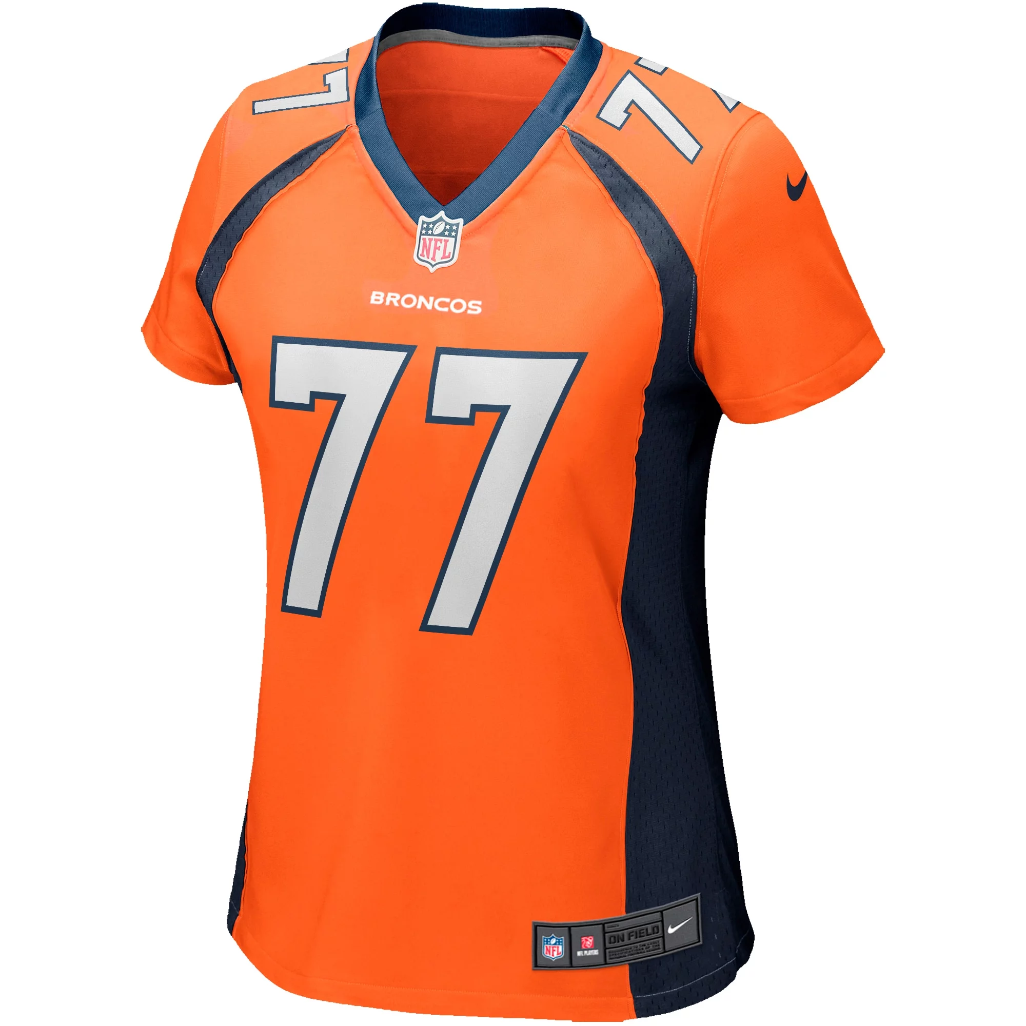 Women's Nike Lyle Alzado Orange Denver Broncos Game Retired Player Jersey