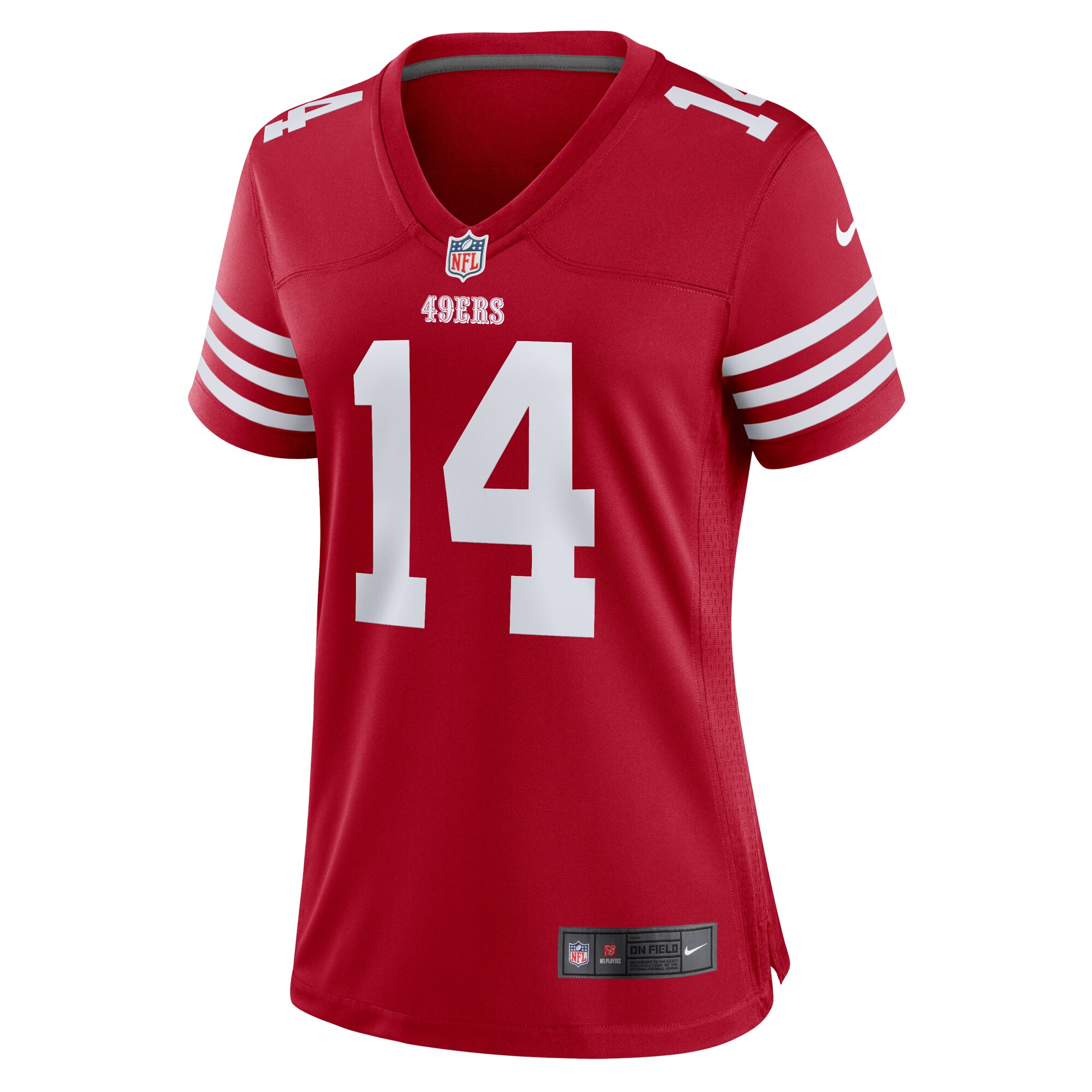 Ricky Pearsall San Francisco 49ers Nike Women's Team Game Jersey -  Scarlet