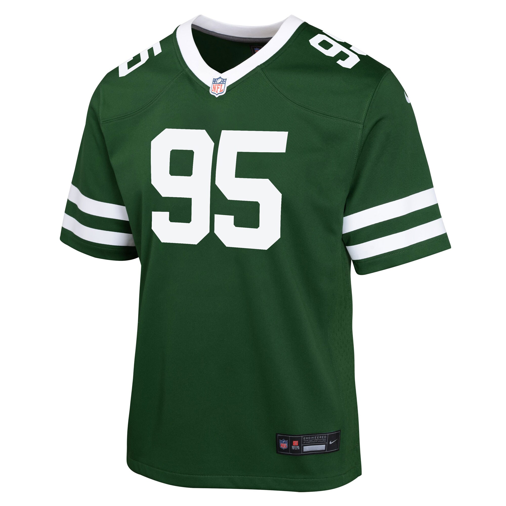 Quinnen Williams New York Jets Nike Youth Game Jersey - Legacy Green