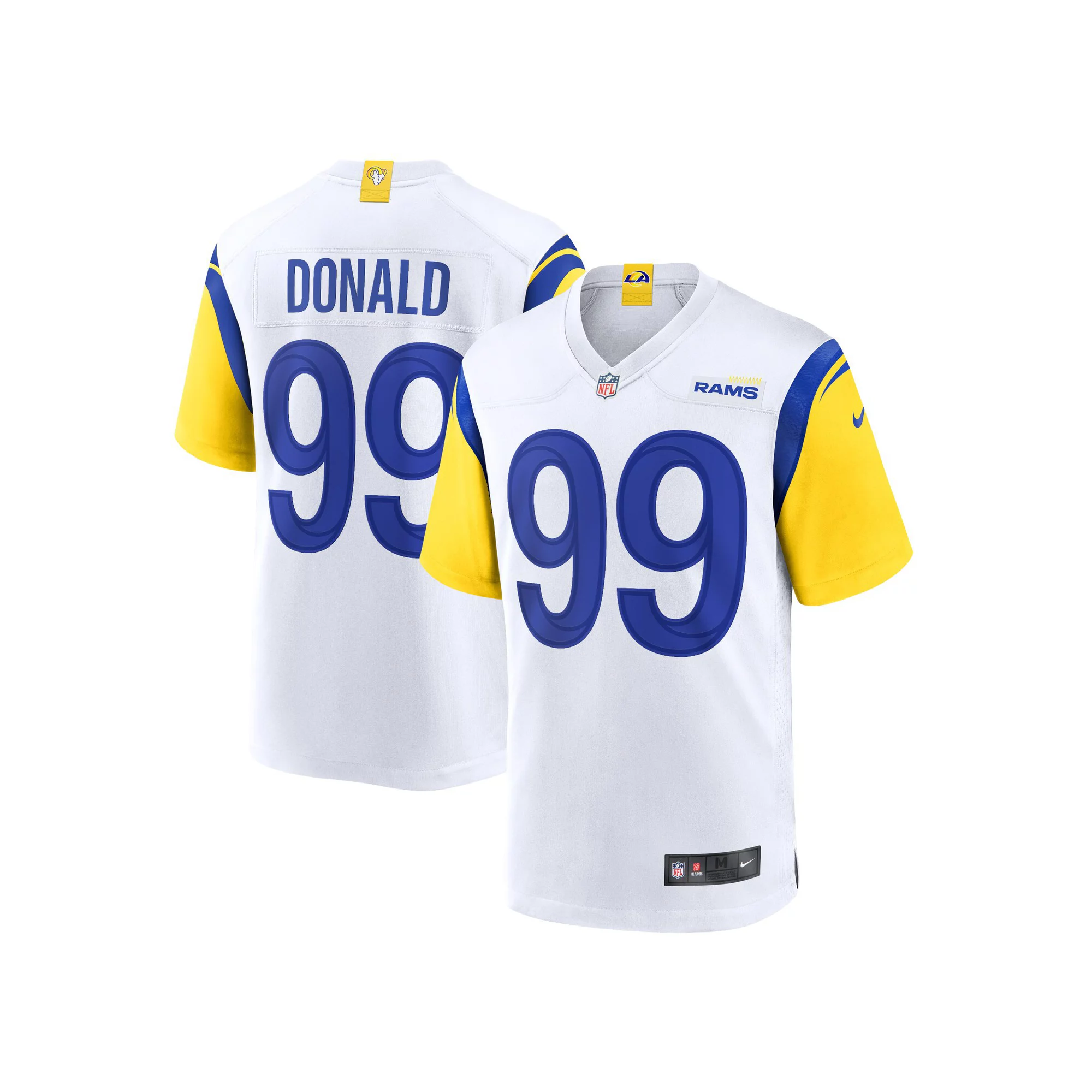 Men's Nike White Aaron Donald Los Angeles Rams Alternate Game Jersey