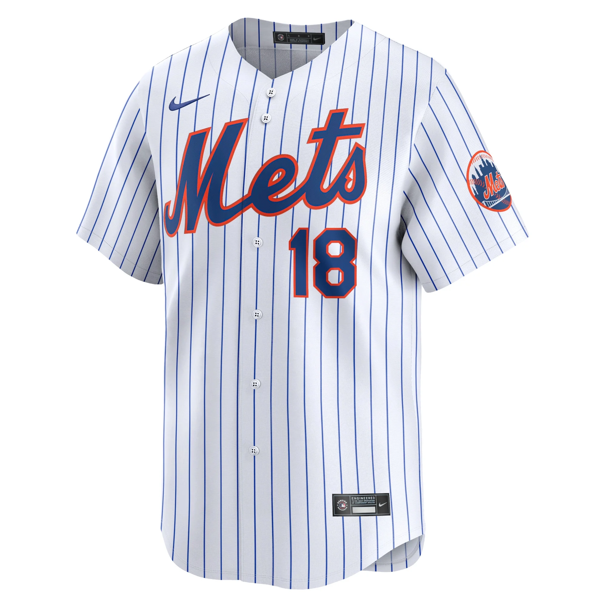 Men's Nike Darryl Strawberry White New York Mets Home Limited Player Jersey