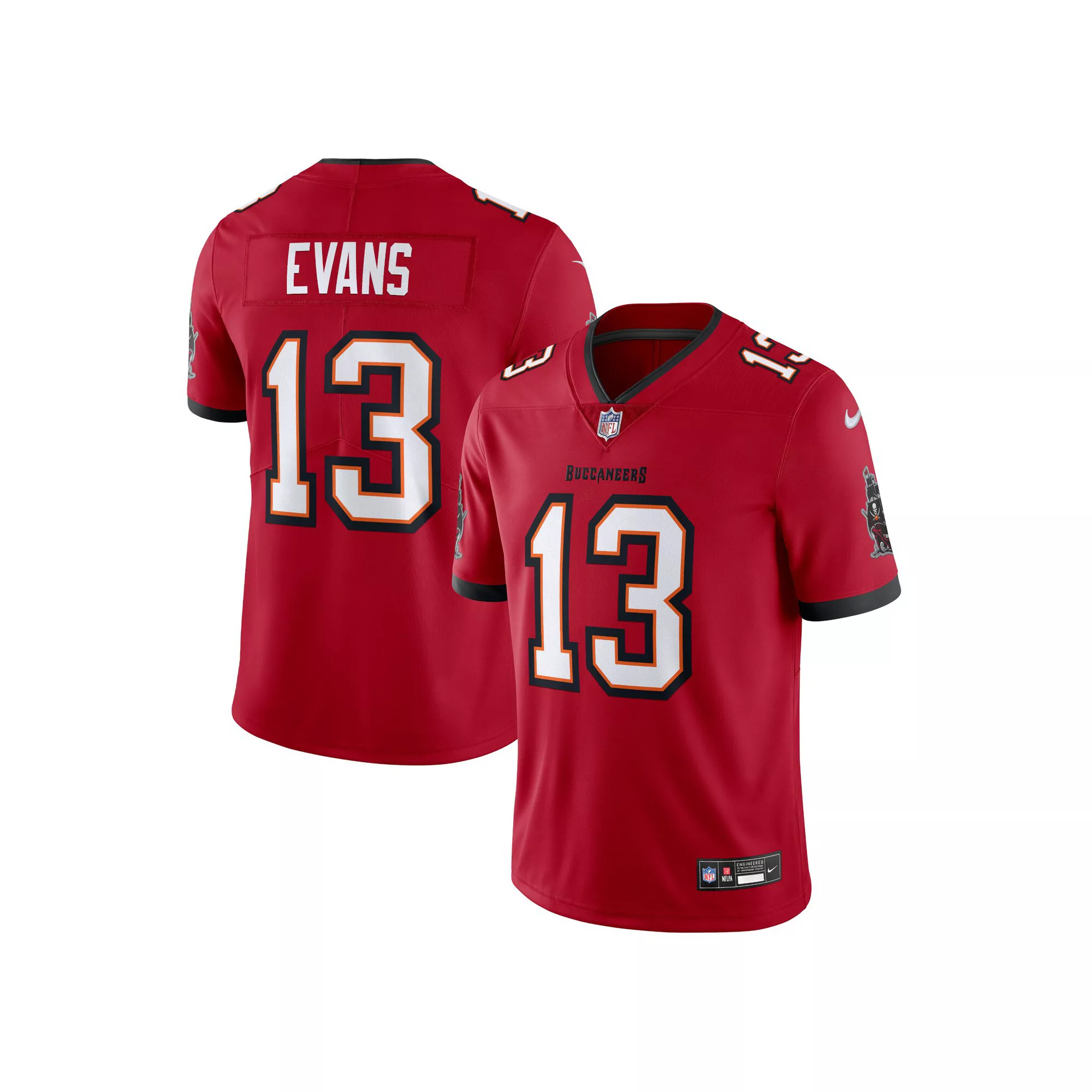 Men's Nike Mike Evans Red Tampa Bay Buccaneers  Vapor Untouchable Limited Jersey
