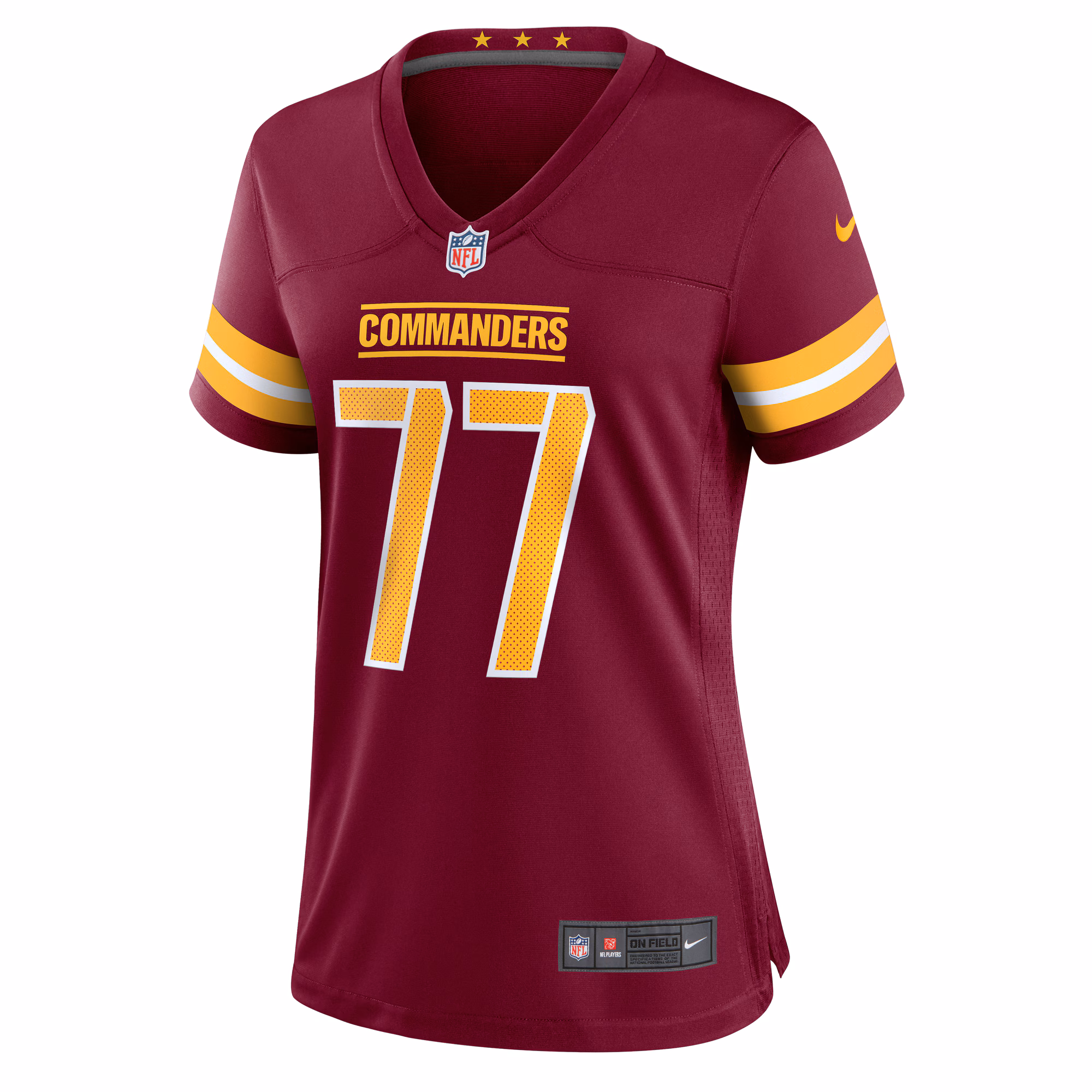 Saahdiq Charles Washington Commanders Nike Women's  Game Jersey -  Burgundy