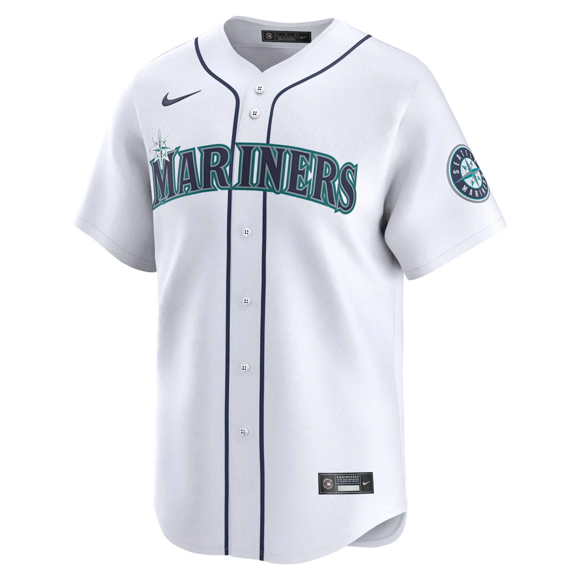 Men's Nike Robbie Ray White Seattle Mariners Home Limited Player Jersey