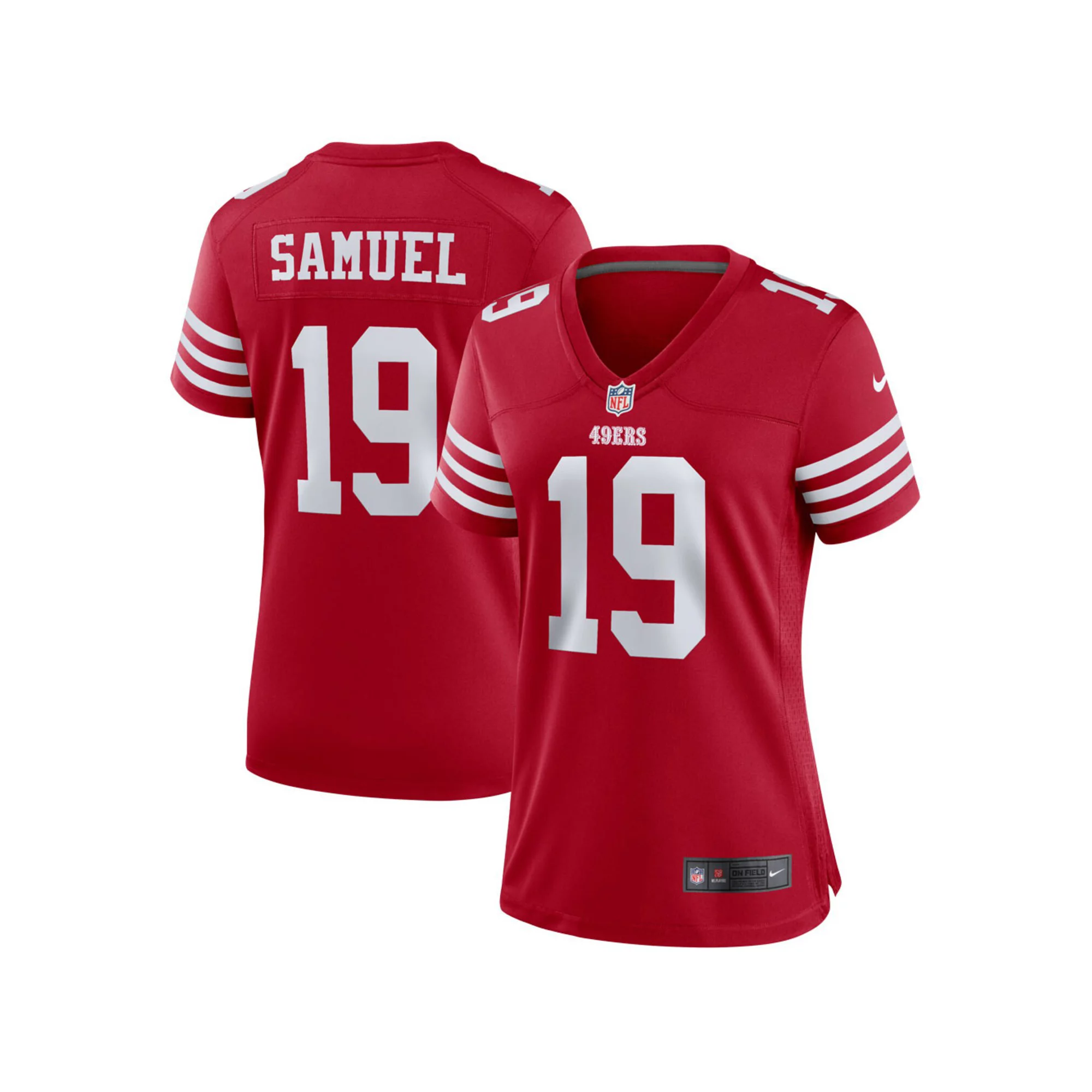 Women's Nike Deebo Samuel Scarlet San Francisco 49ers Player Jersey