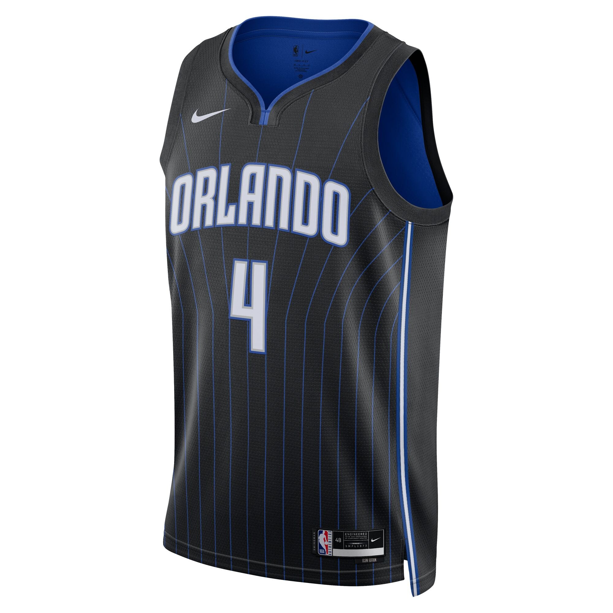 Jalen Suggs Orlando Magic Nike Unisex Swingman Jersey - Icon Edition - Black