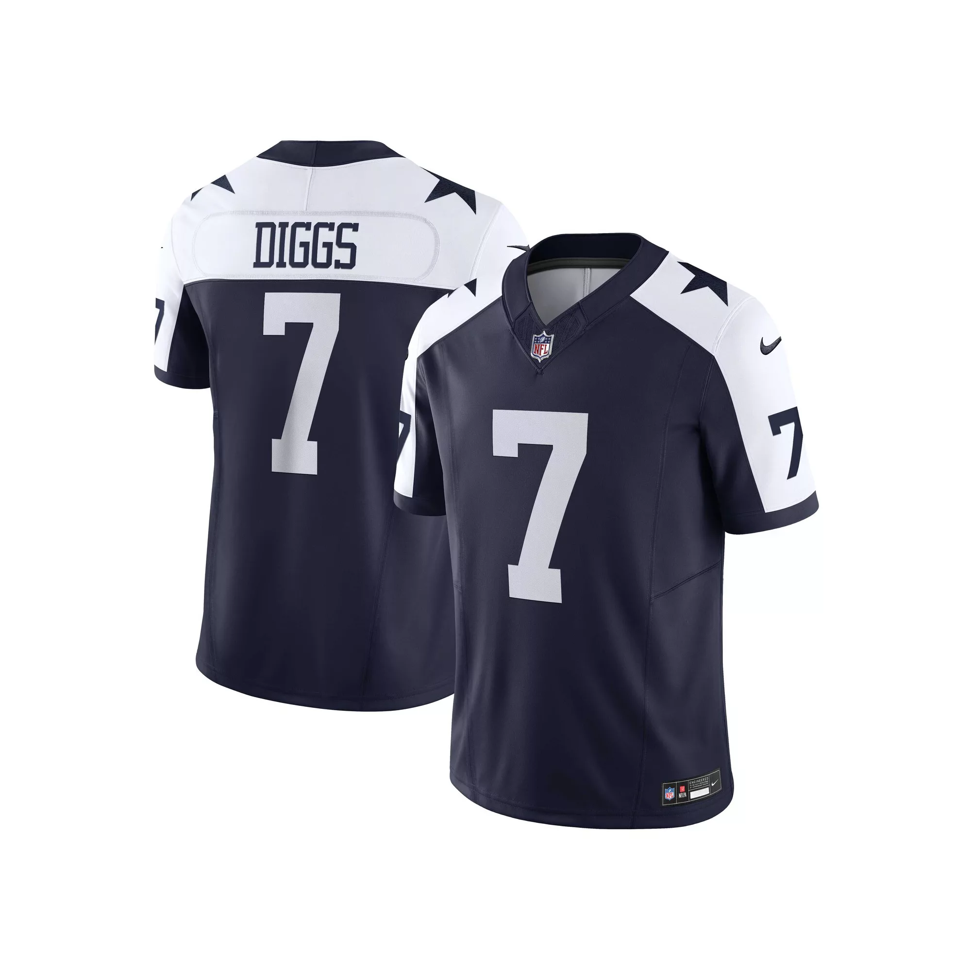 Men's Nike Trevon Diggs Navy Dallas Cowboys Vapor F.U.S.E. Limited Jersey