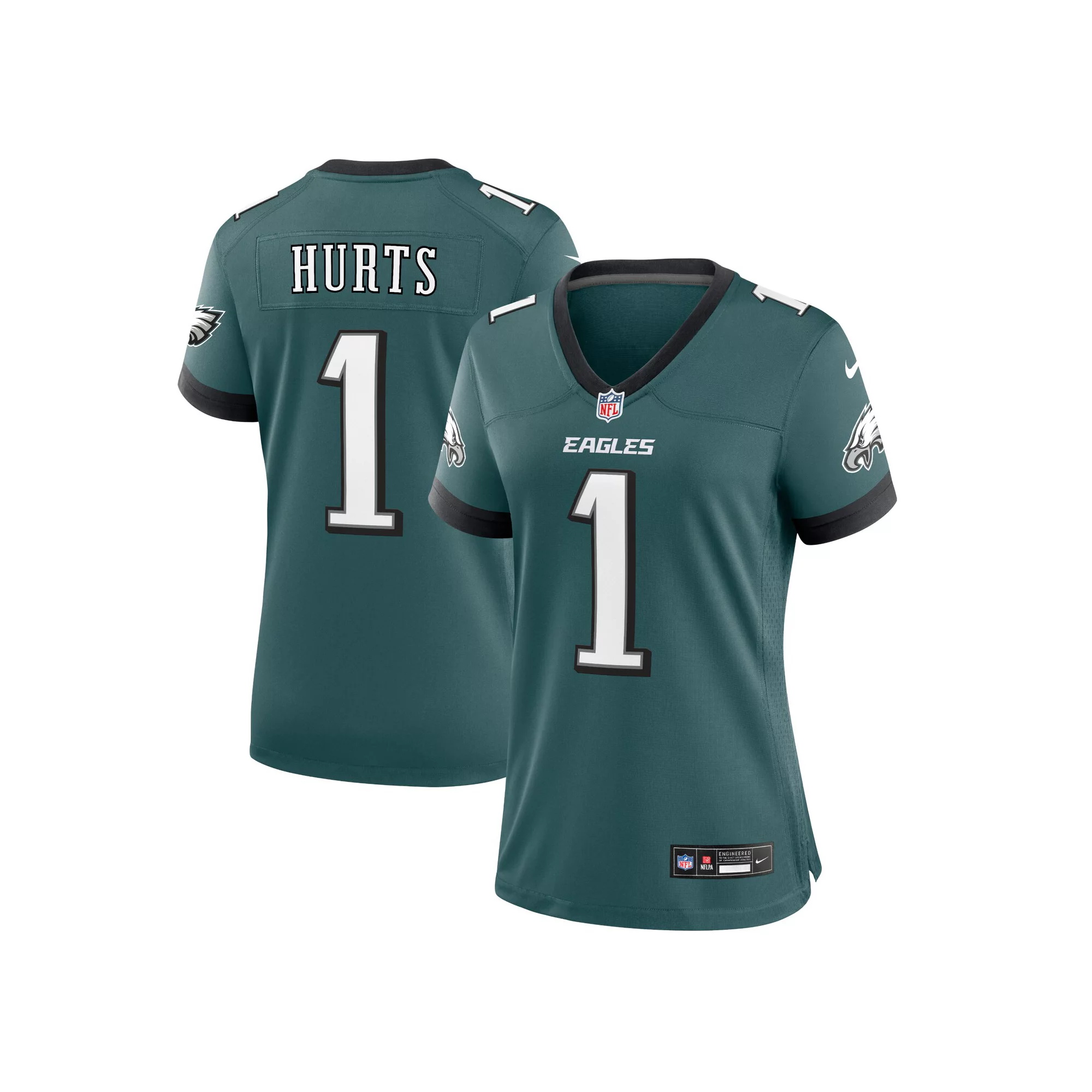 Women's Nike Jalen Hurts Midnight Green Philadelphia Eagles Team Game Jersey