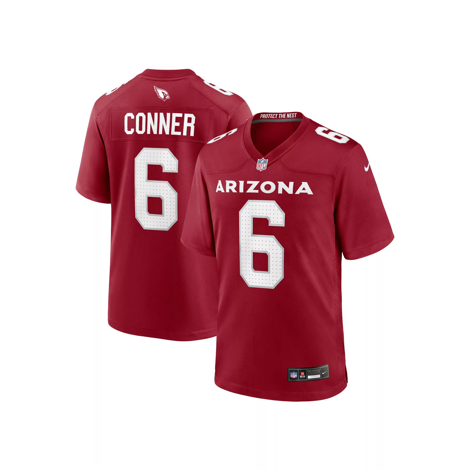 Men's Nike James Conner Cardinal Arizona Cardinals Home Game Jersey
