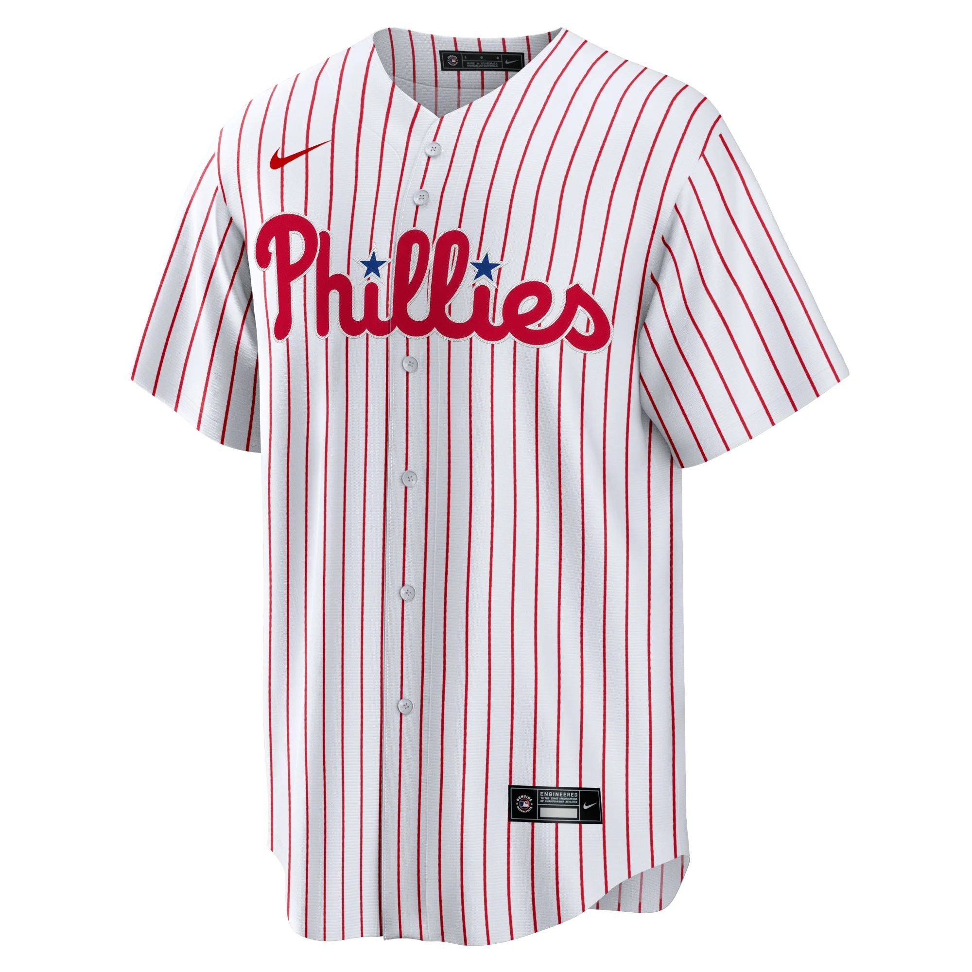 Men's Nike Bryce Harper White Philadelphia Phillies Home Replica Player Name Jersey
