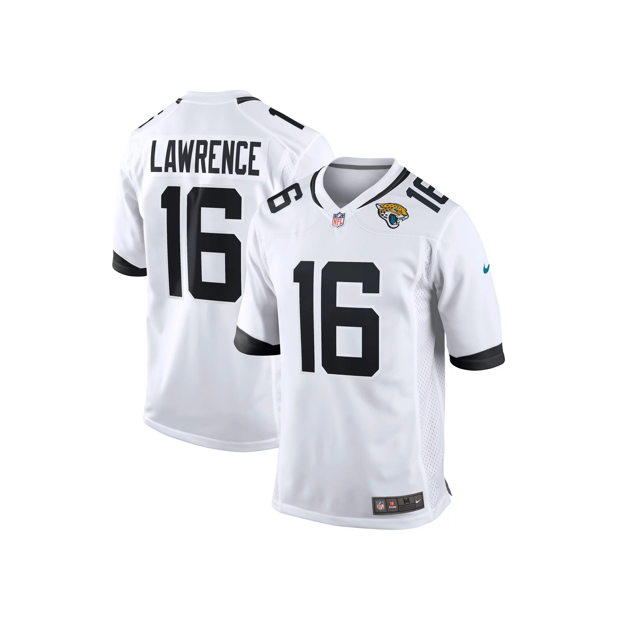 Men's Nike Trevor Lawrence White Jacksonville Jaguars White Game Jersey
