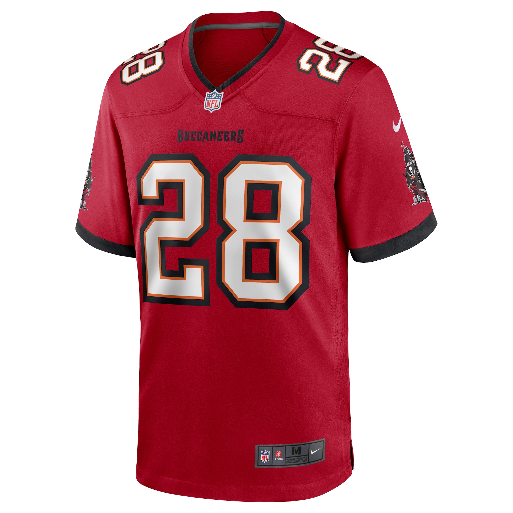Leonard Fournette Tampa Bay Buccaneers Nike Game Jersey - Red