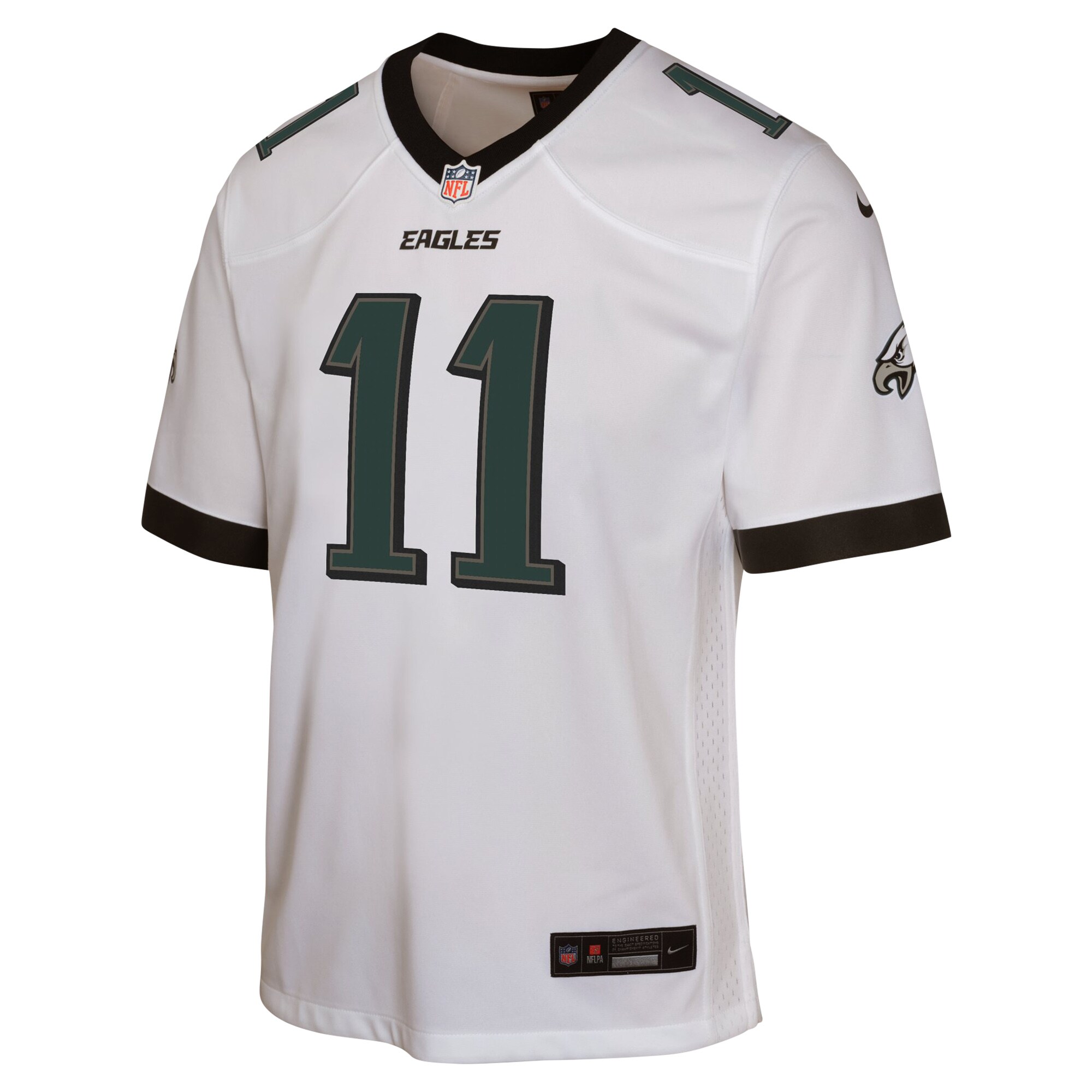 A.J. Brown Philadelphia Eagles Nike Youth Game Jersey - White