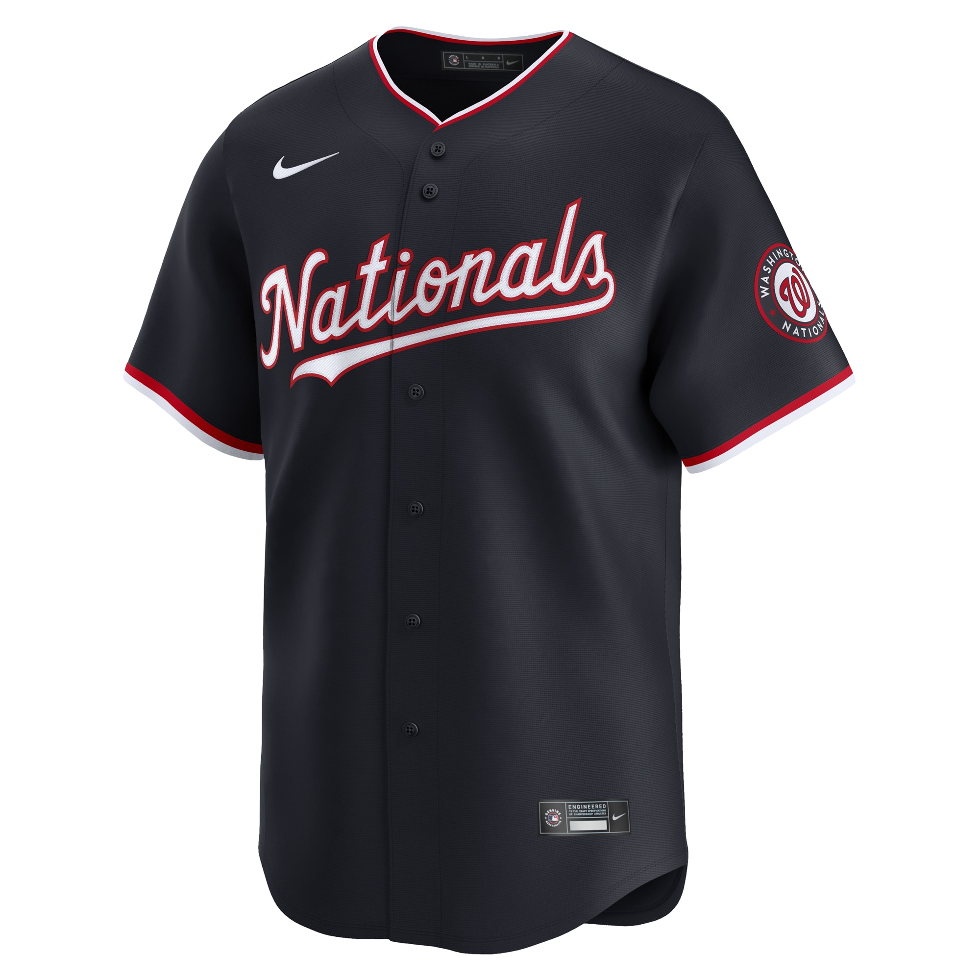 Washington Nationals Nike  Alternate Limited Custom Jersey – Navy