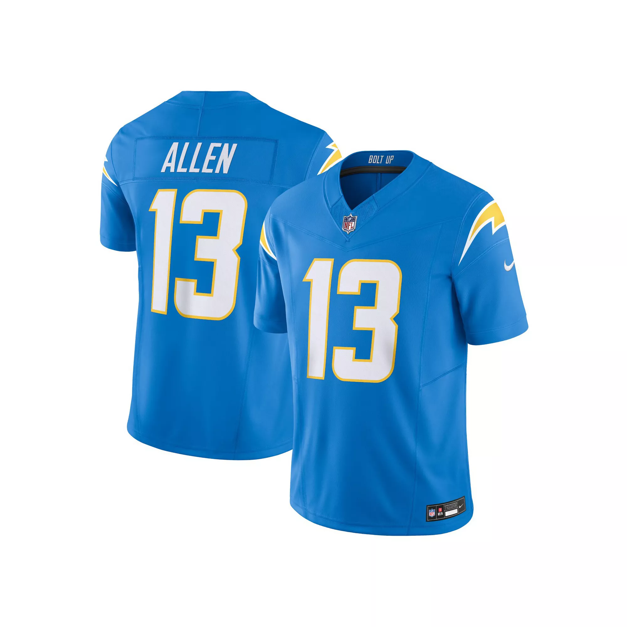 Men's Nike Keenan Allen Powder Blue Los Angeles Chargers Vapor F.U.S.E. Limited Jersey