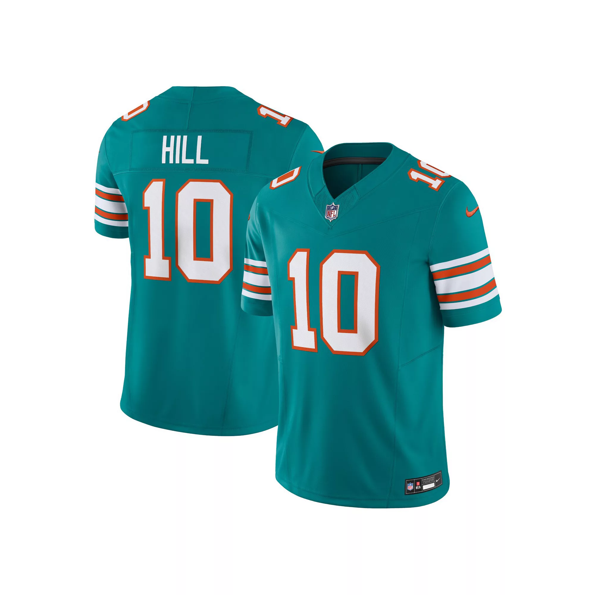 Men's Nike Tyreek Hill Aqua Miami Dolphins Alternate Vapor F.U.S.E. Limited Jersey