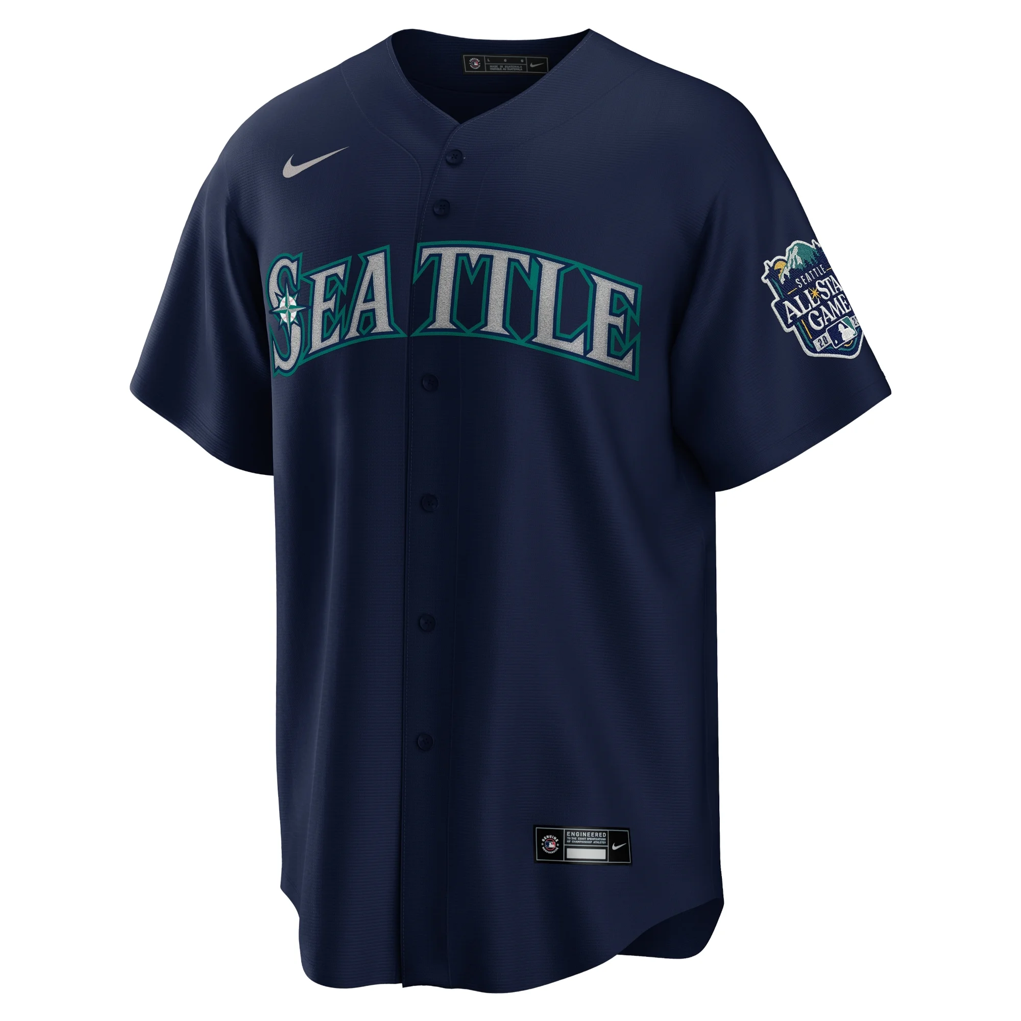 Men's Nike Ichiro Suzuki Navy Seattle Mariners Alternate Replica Player Jersey