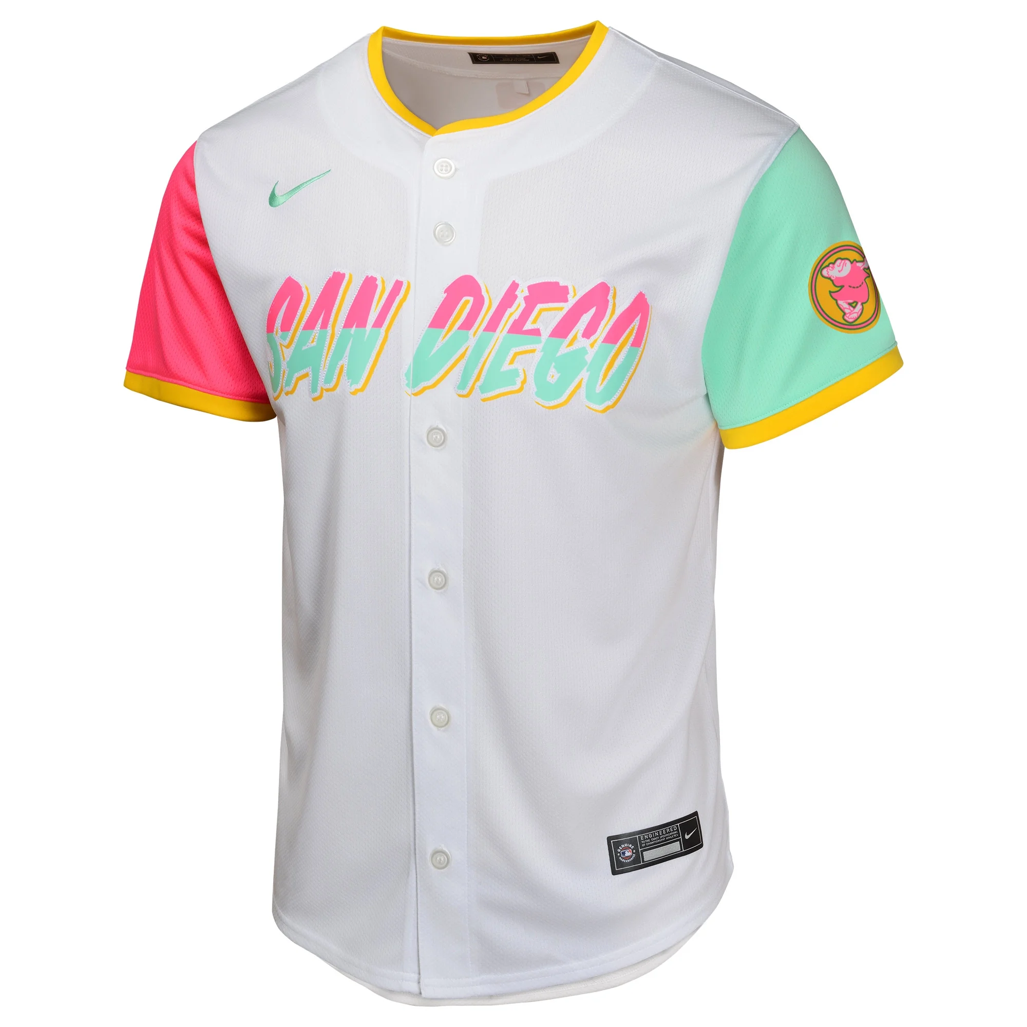 Youth Nike White San Diego Padres City Connect Limited Jersey