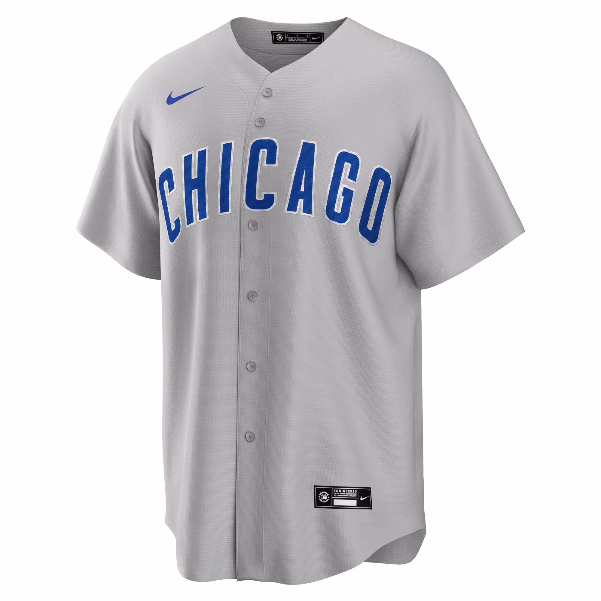 Chicago Cubs Nike Road Replica Team Jersey - Gray