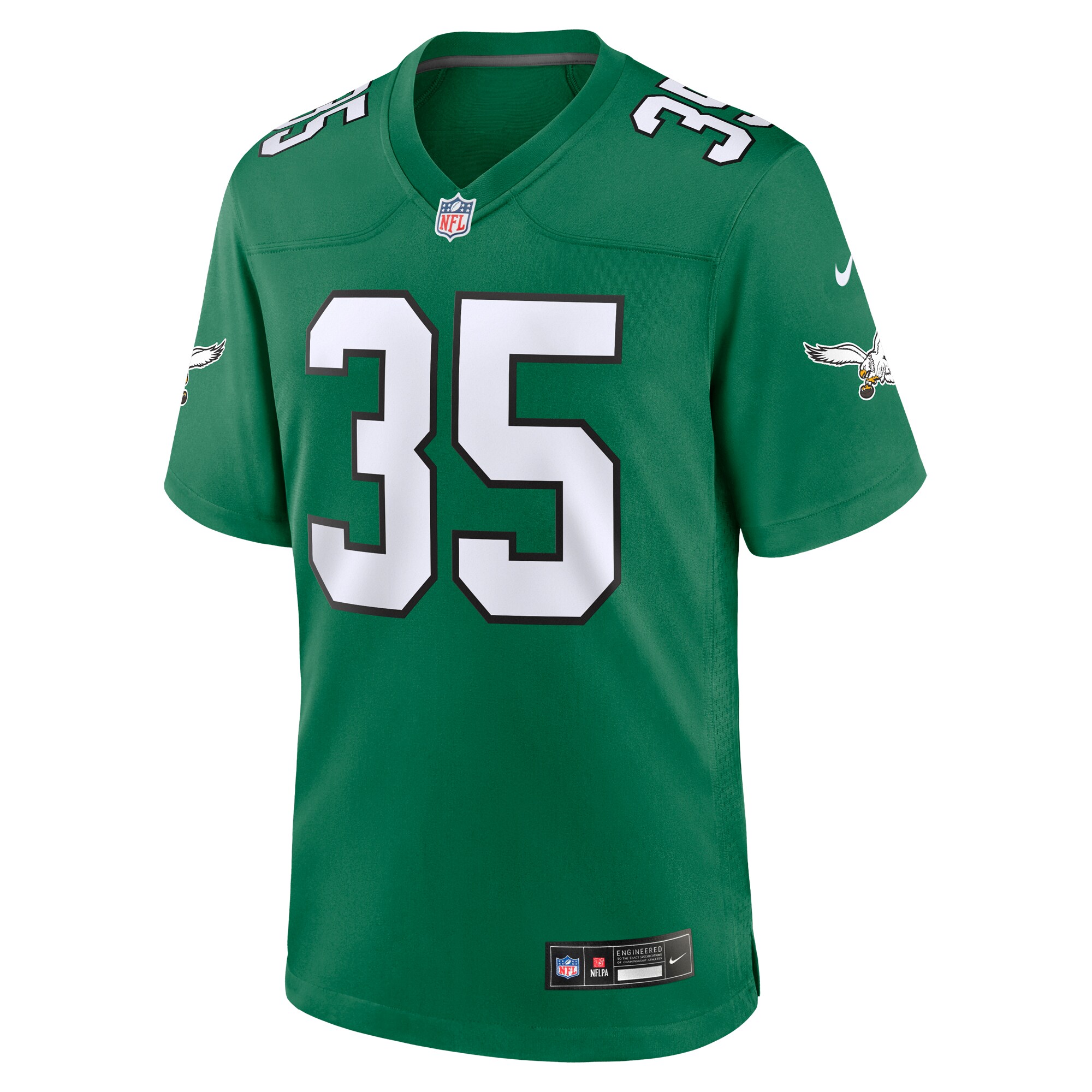 Boston Scott Philadelphia Eagles Nike Alternate Game Jersey - Kelly Green
