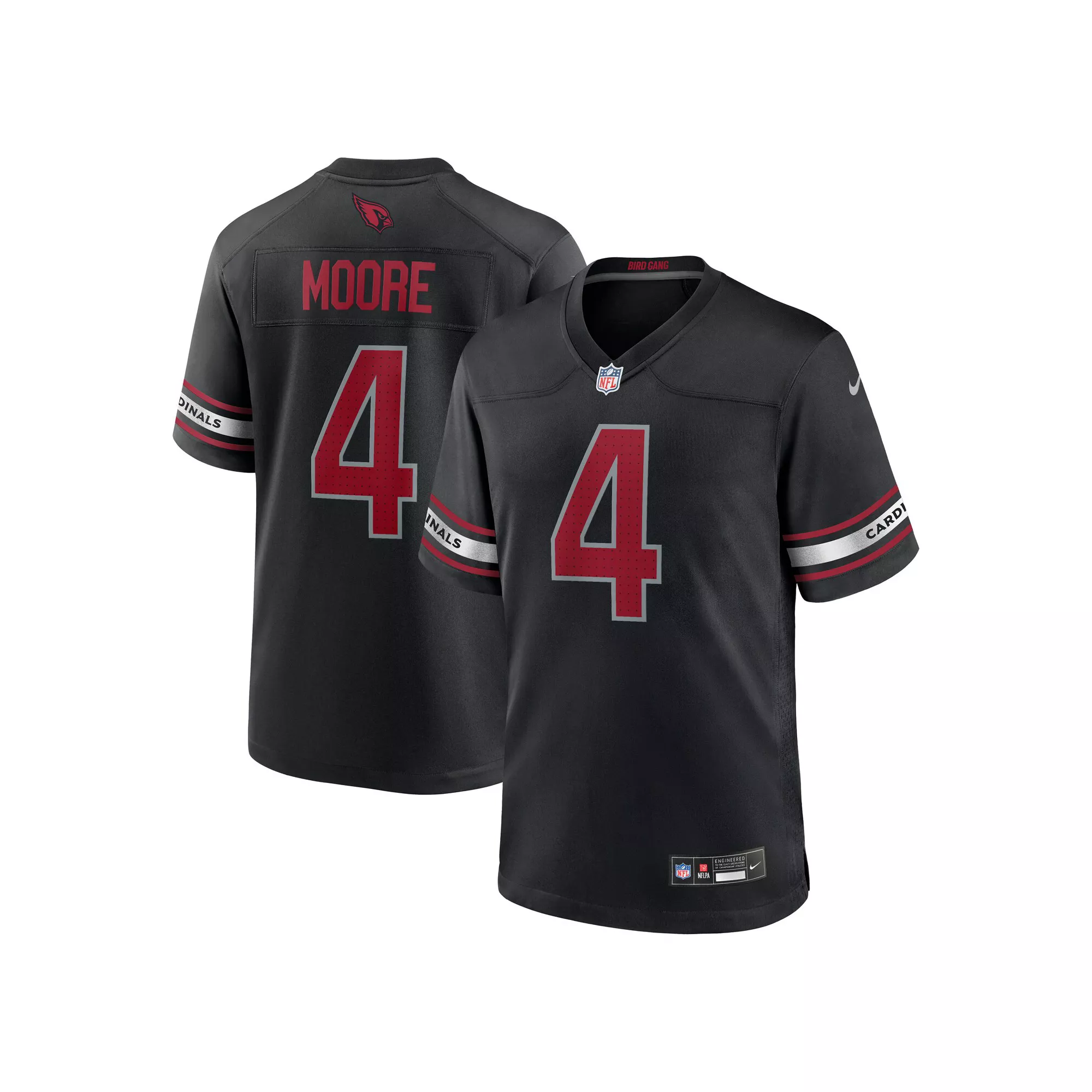 Men's Nike Rondale Moore Black Arizona Cardinals Game Jersey
