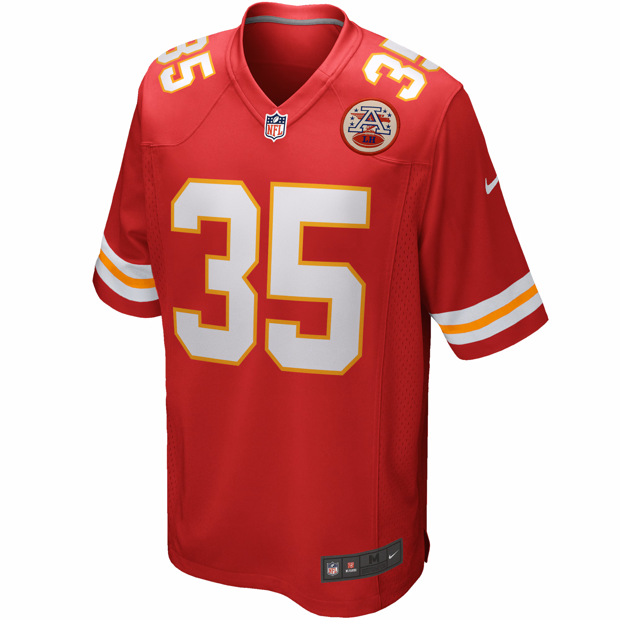 Christian Okoye Kansas City Chiefs Nike Game Retired Player Jersey - Red