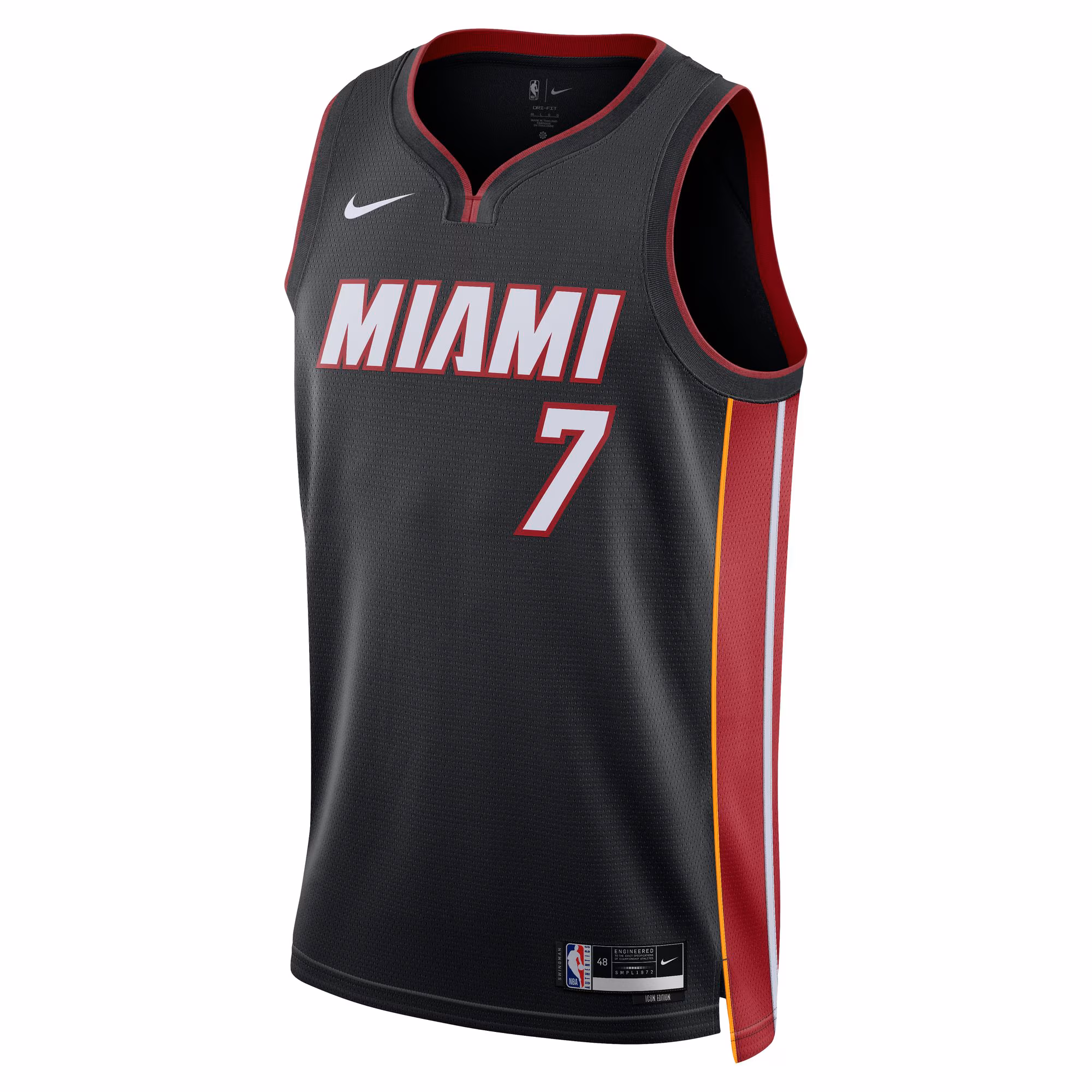 Kyle Lowry Miami Heat Nike Unisex Swingman Jersey - Icon Edition - Black