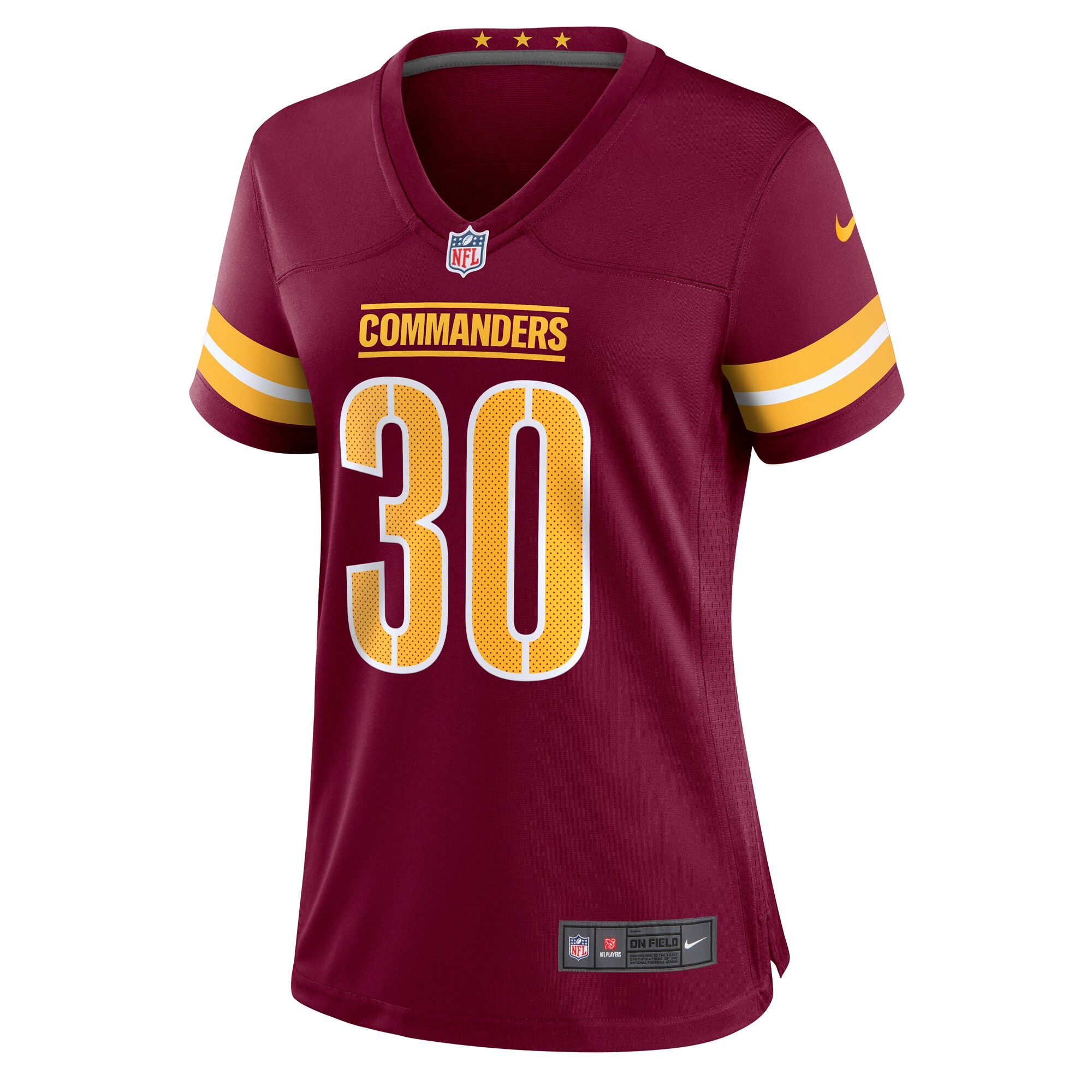 Troy Apke Washington Commanders Nike Women's  Game Jersey -  Burgundy