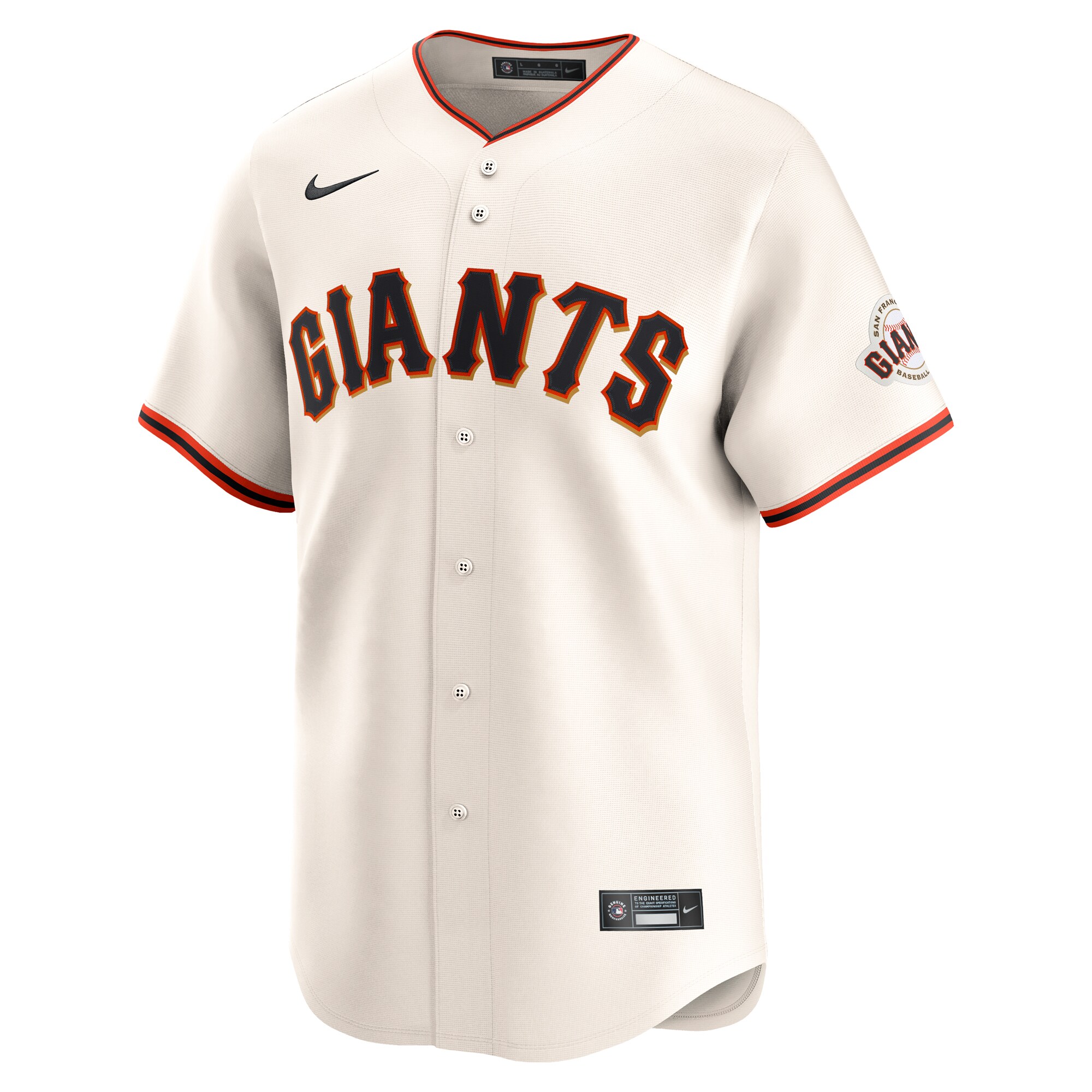 Thairo Estrada San Francisco Giants Nike Home Limited Player Jersey - Cream
