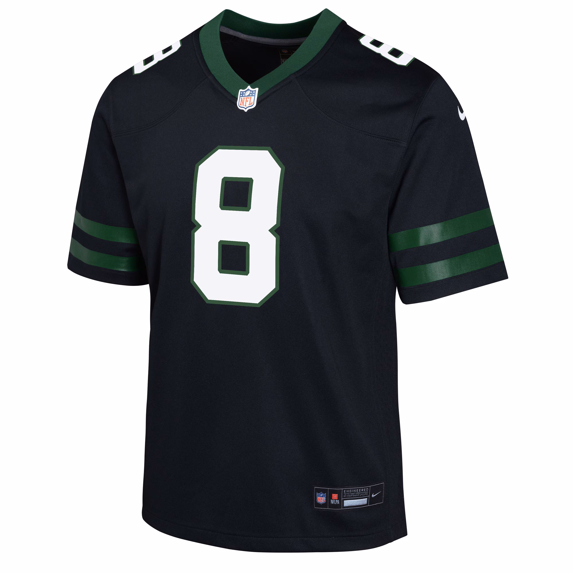 Aaron Rodgers New York Jets Nike Youth Alternate Game Jersey - Legacy Black