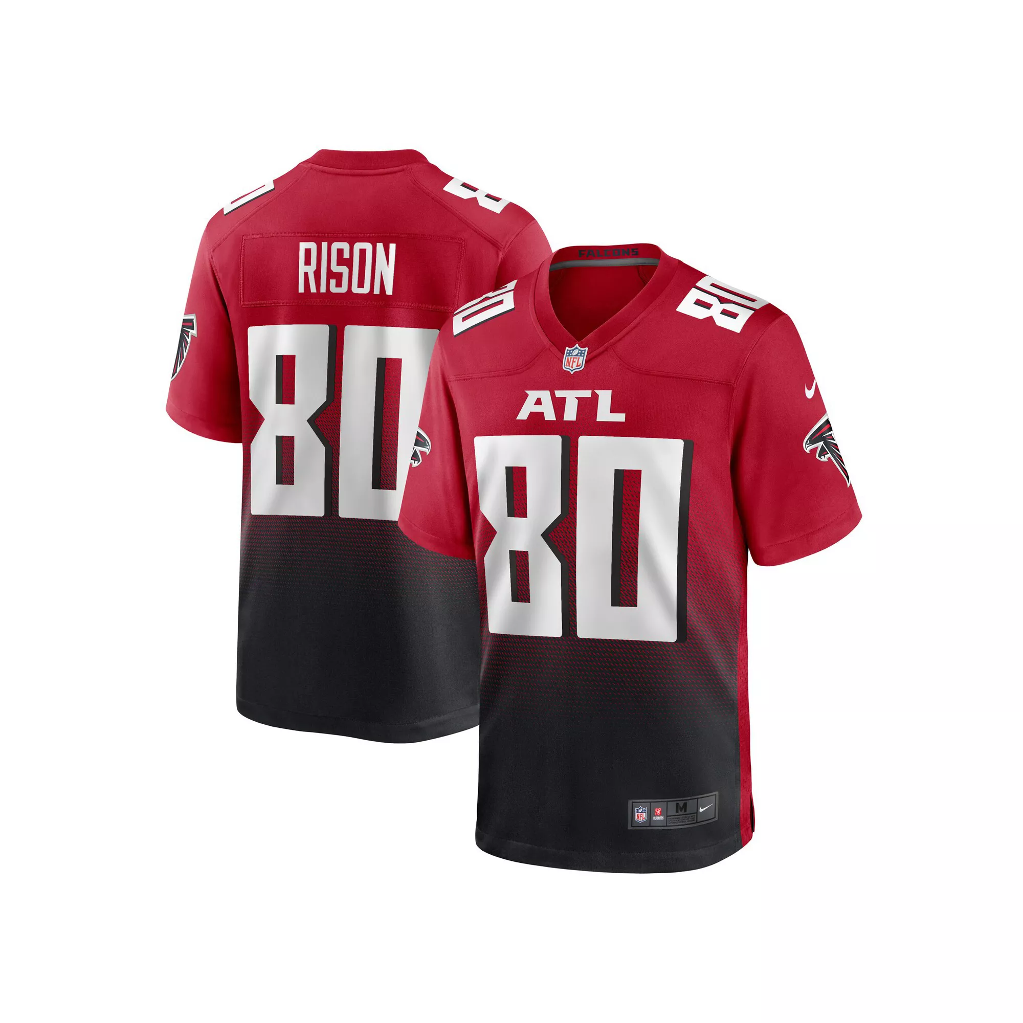 Men's Nike Andre Rison Red Atlanta Falcons Retired Player Jersey
