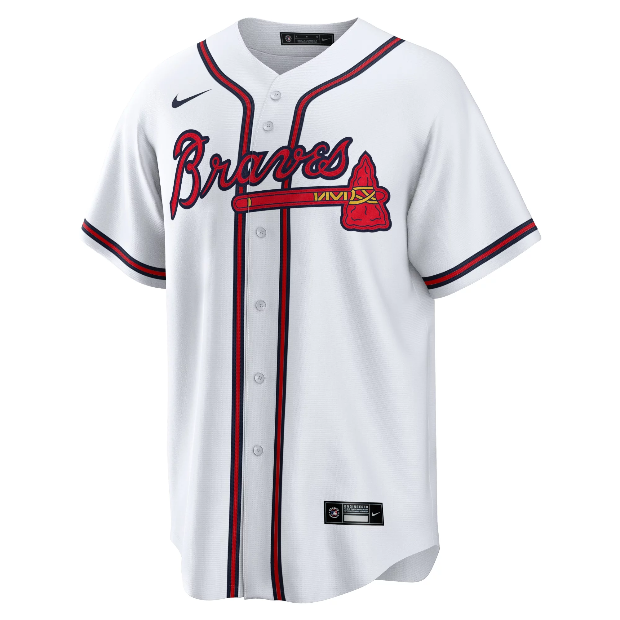 Men's Nike Matt Olson White Atlanta Braves Home Replica Player Jersey