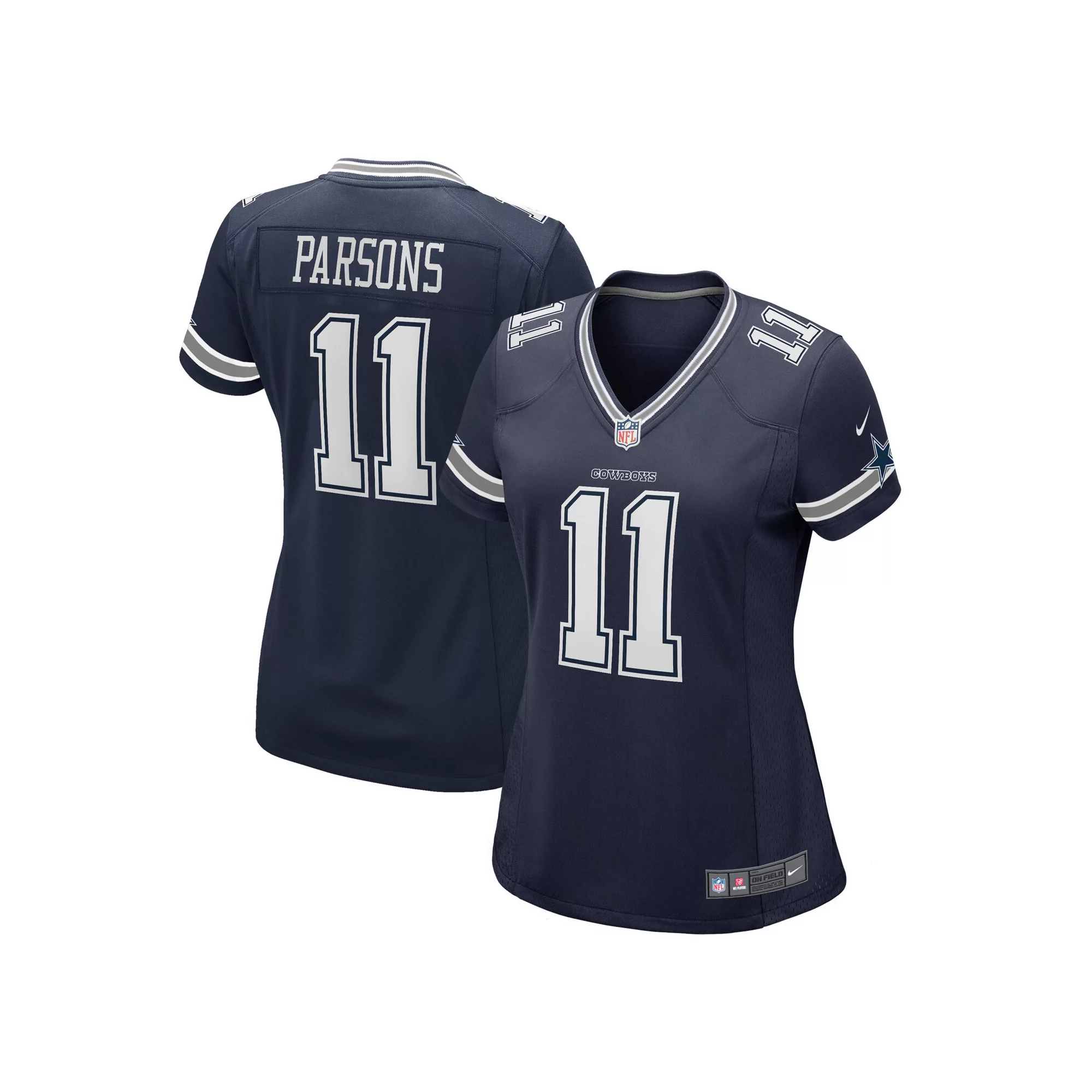 Women's Nike Micah Parsons Navy Dallas Cowboys Game Jersey