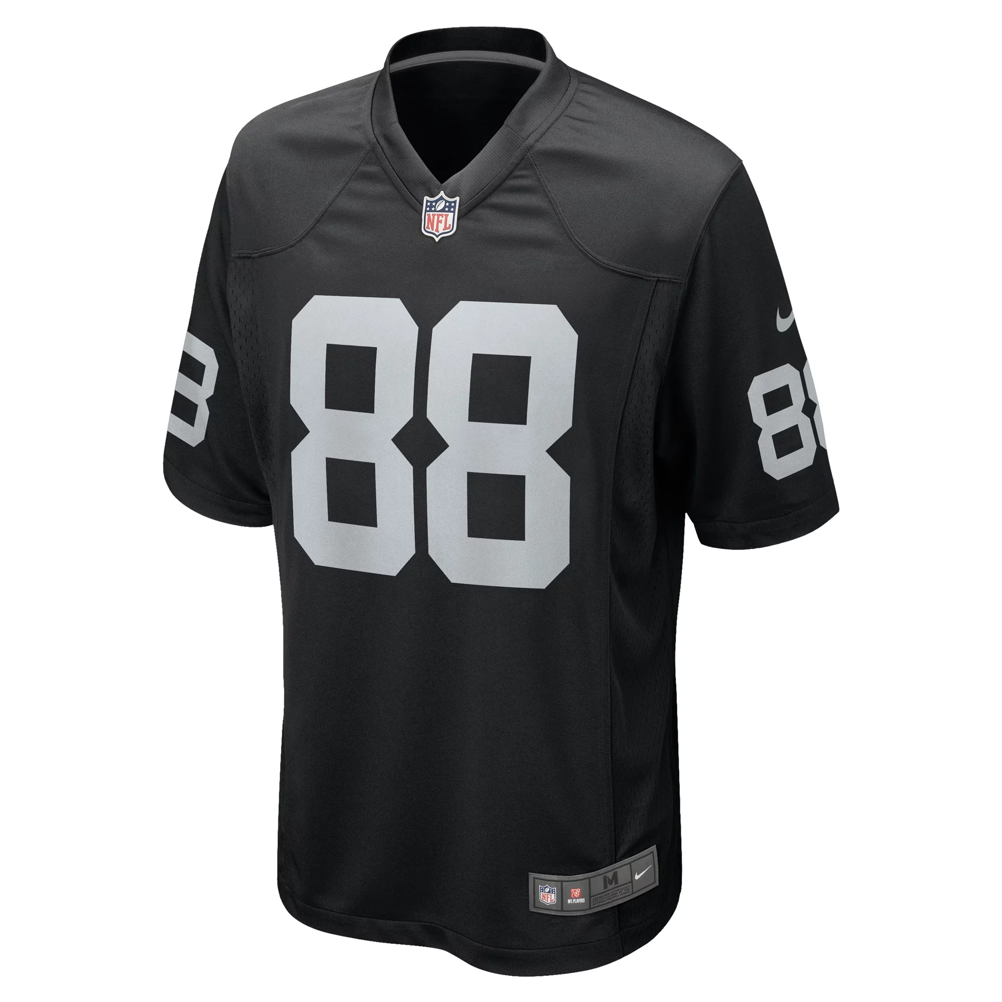 Men's Nike Antoine Wesley Black Las Vegas Raiders Team Game Jersey