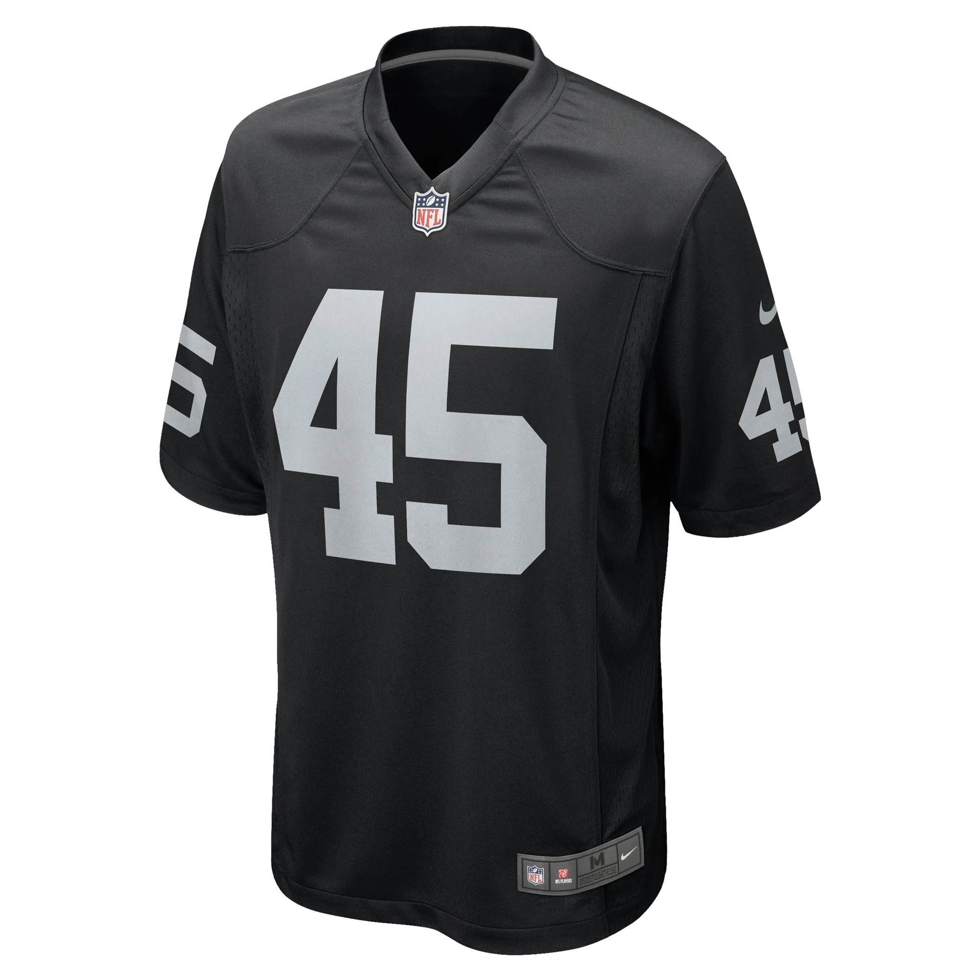 Men's Nike Jaquan Johnson Black Las Vegas Raiders Game Player Jersey